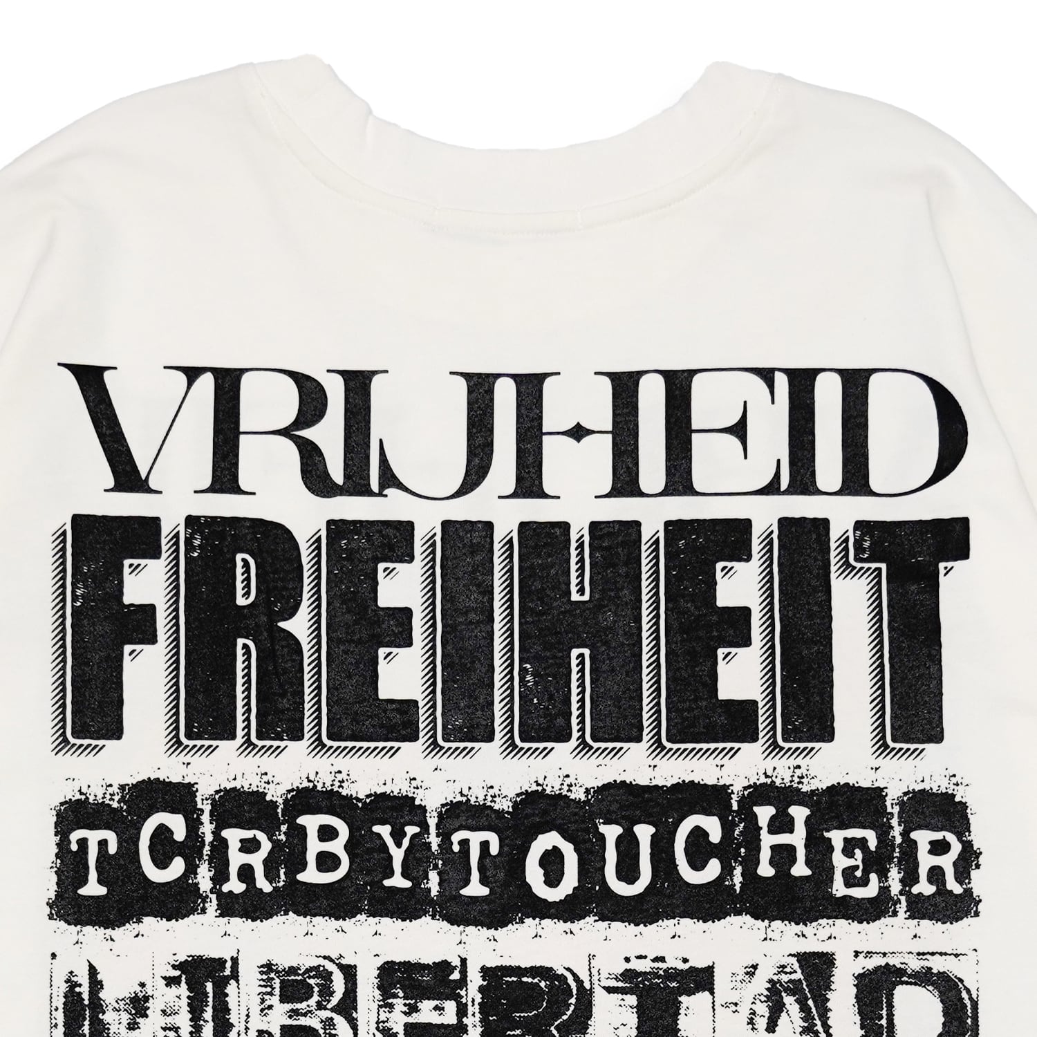 T.C.R VRIJHEID S/S TEE - WHITE