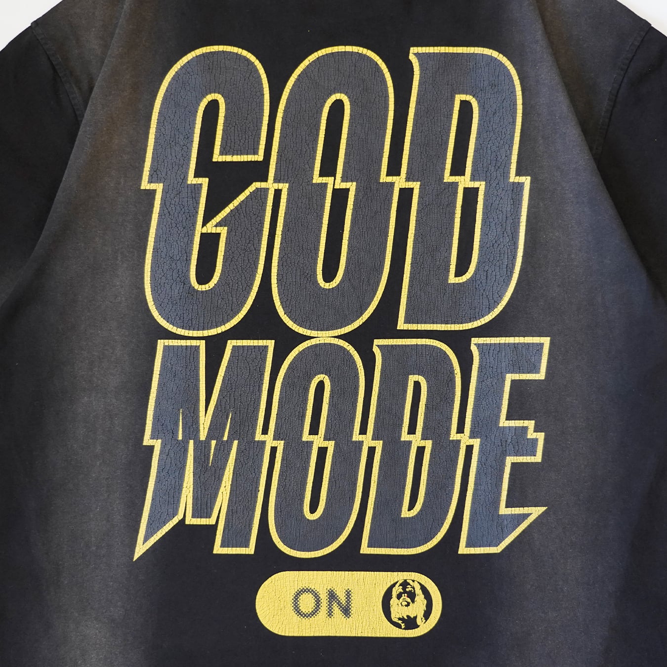 T.C.R GOD MODE DAMAGE S/S TEE - BLACK