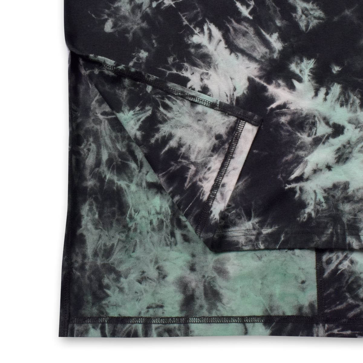 T.C.R TIE DYE LAYERED TANK TOP - GREEN