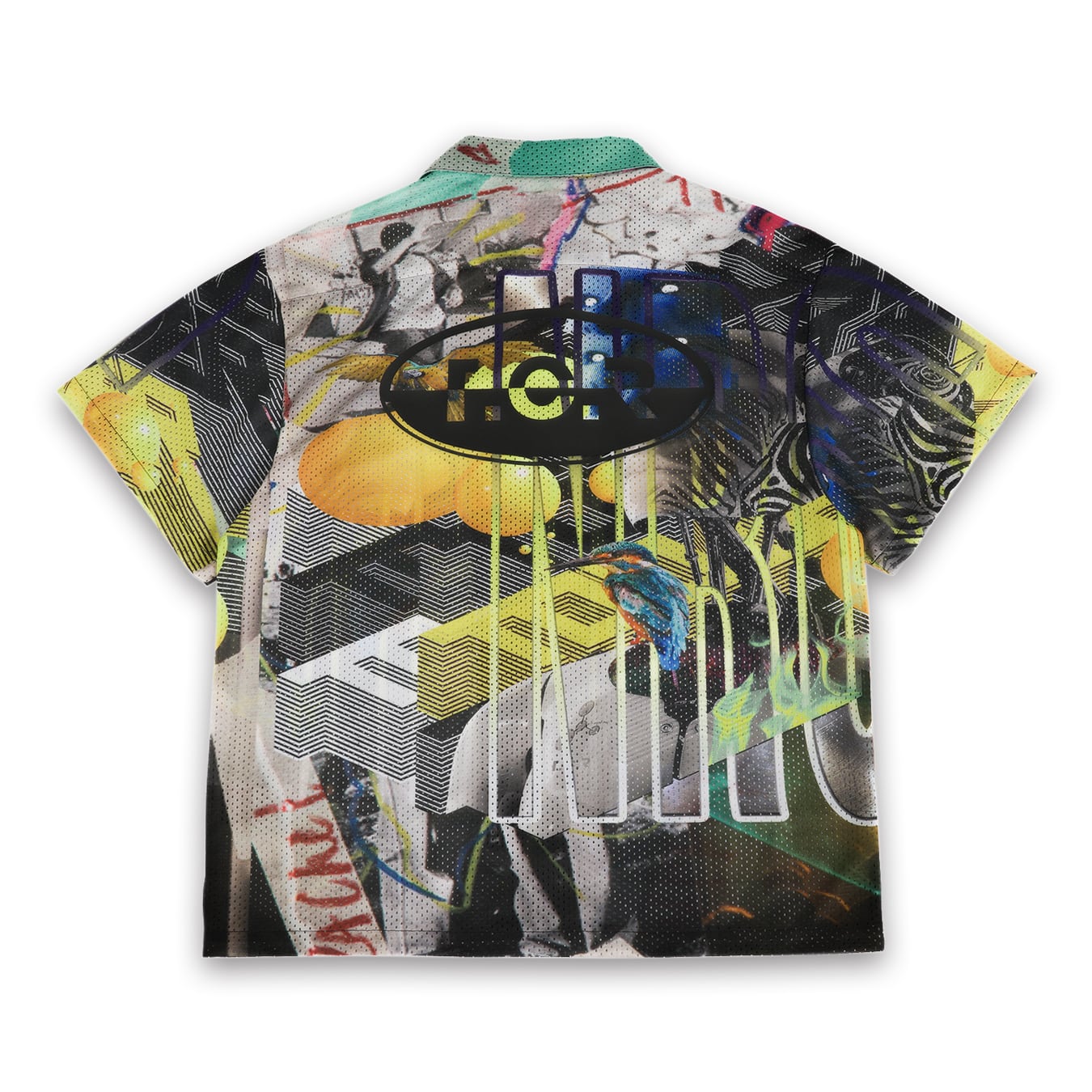 T.C.R PARADISE ALL OVER MESH SHIRT V2 - MULTI
