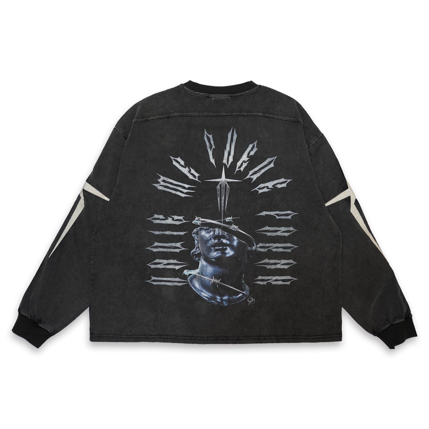T.C.R FORCE AWAKENING L/S TEE - BLACK