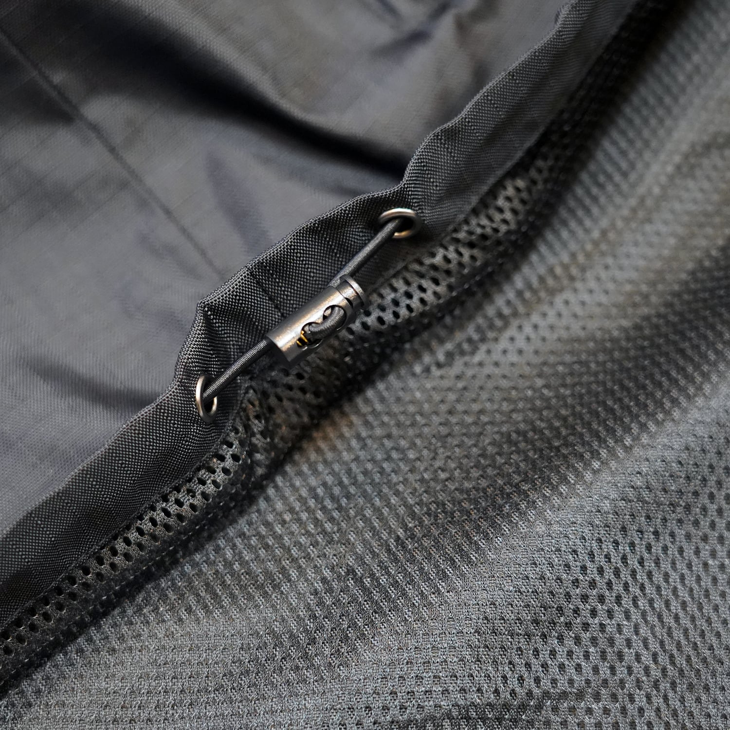 T.C.R WATERPROOF ANORAK VENTURE JACKET - BLACK / ORANGE