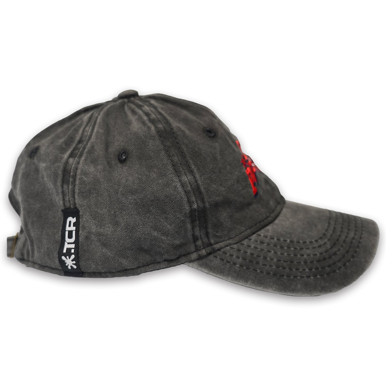 T.C.R MENTE POSITIVA WASHED LOW CAP - BLACK