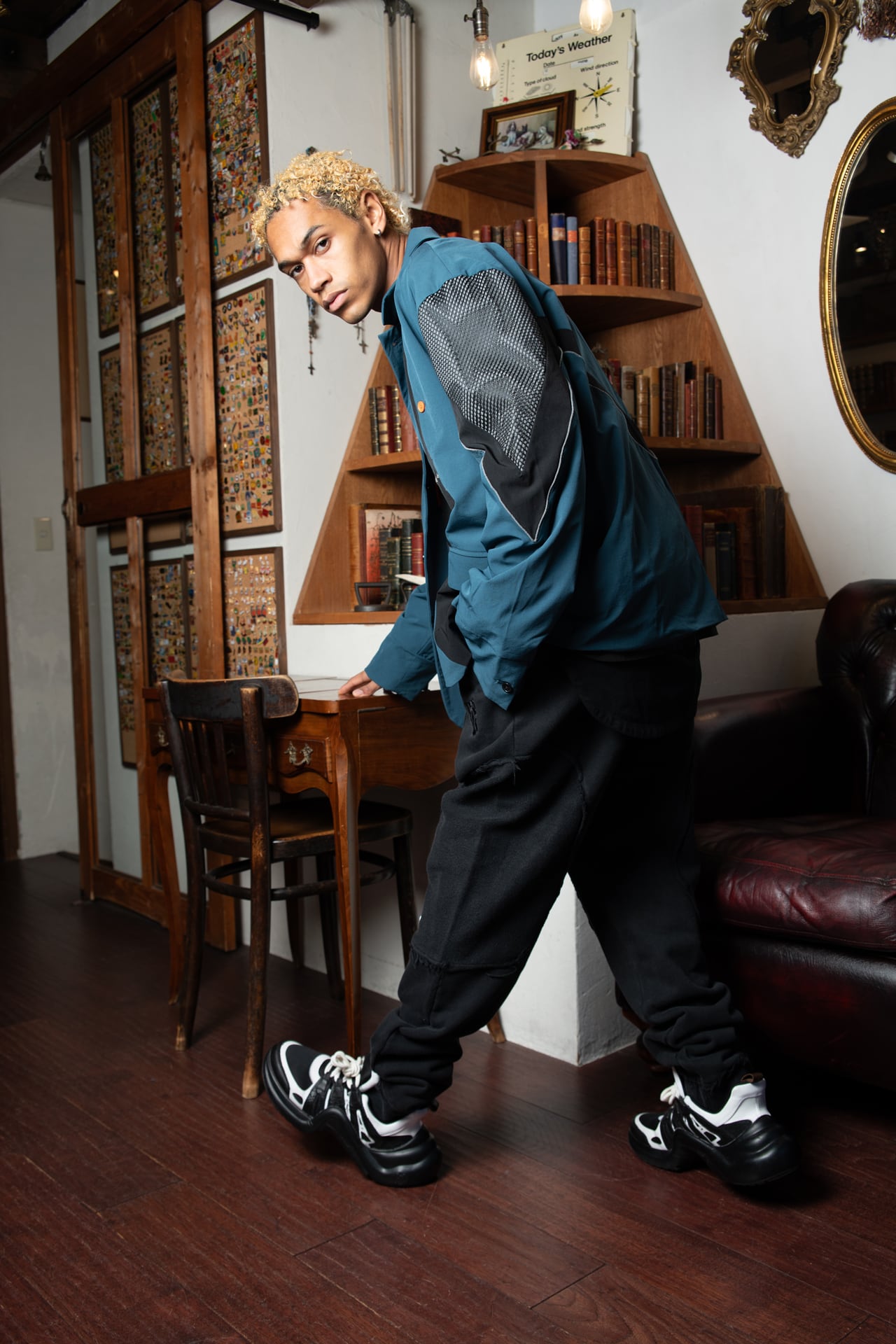 T.C.R EQUIPMENT TAILORED JACKET V2 - BLUE GREEN