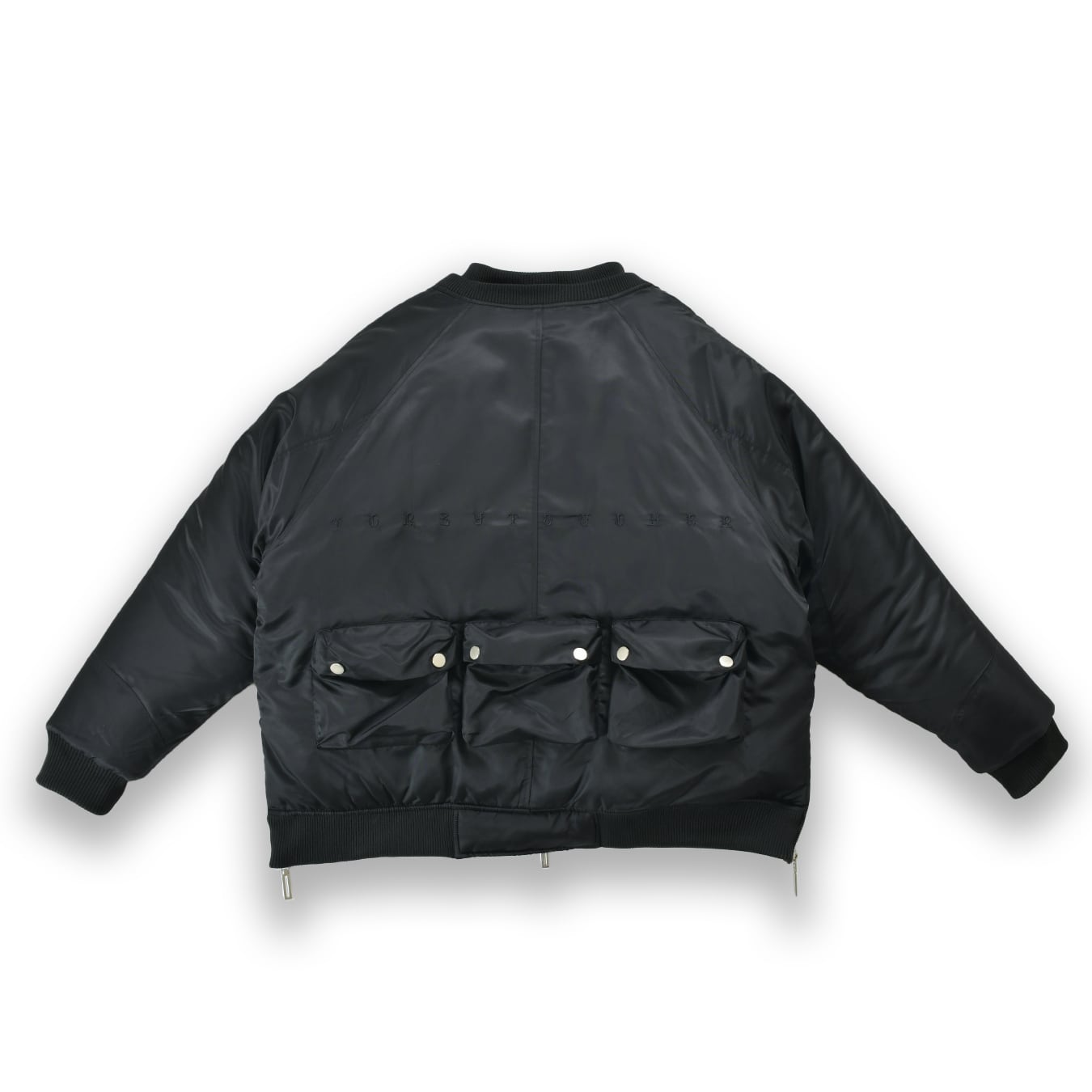 T.C.R MA-1 PADDED BOMBER JACKET - BLACK