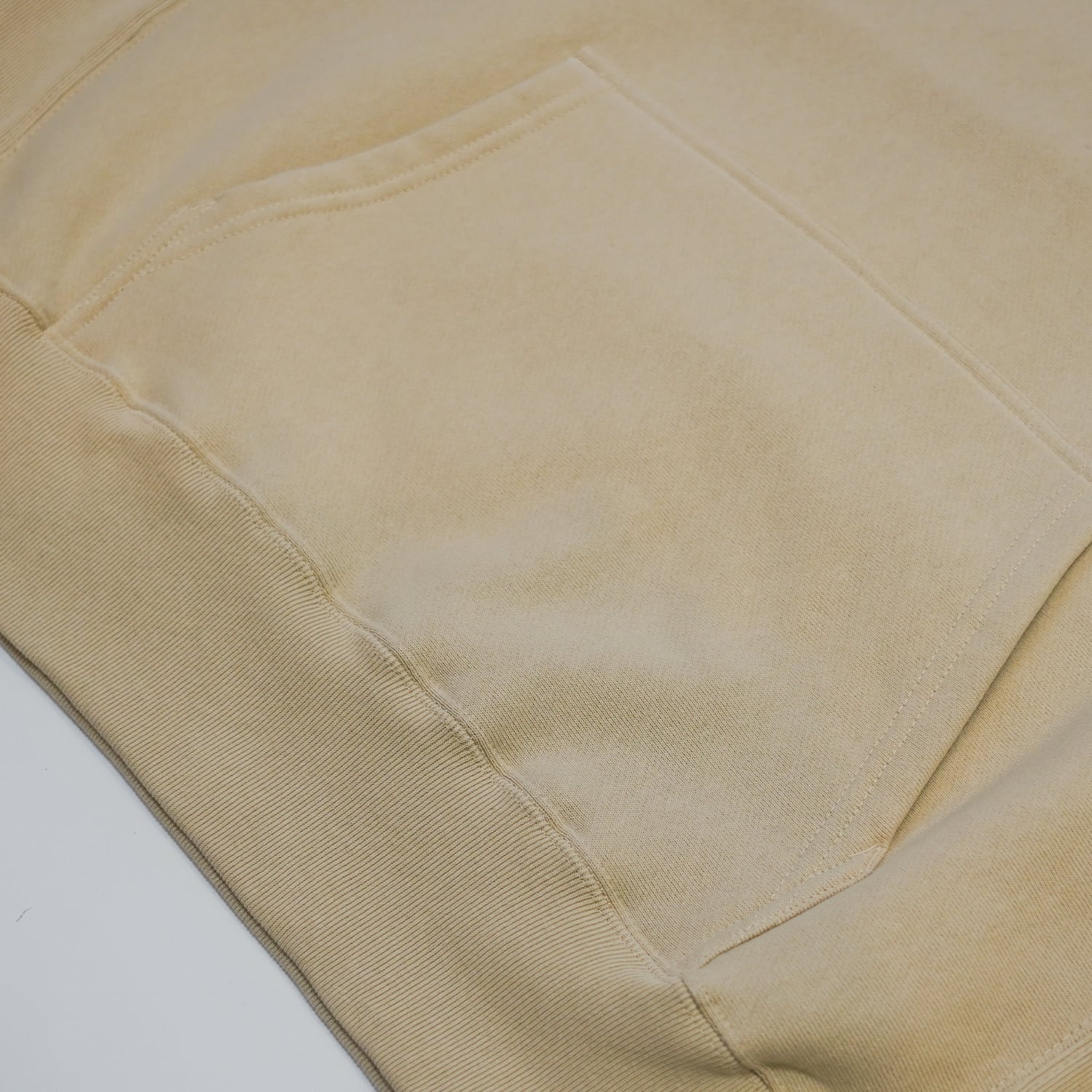 T.C.R CREW PULLOVER HEAVY OUNCE HOODIE - SAND BEIGE