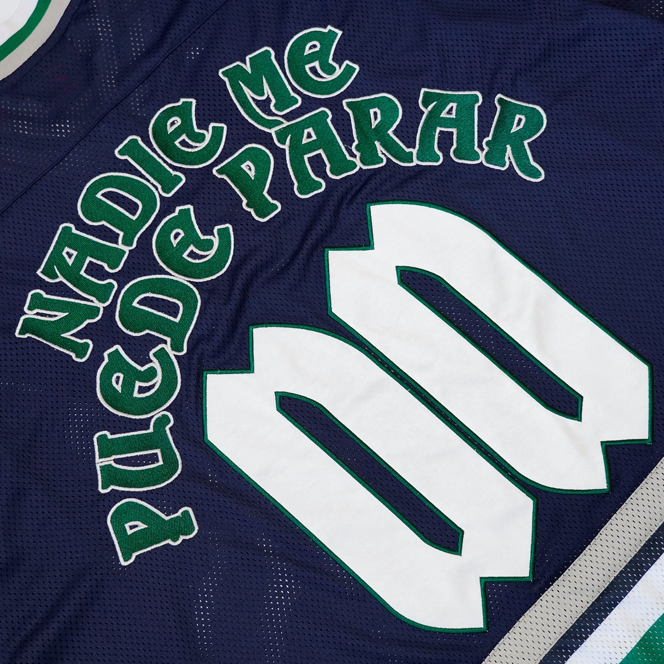 T.C.R NADIE ME PUEDE PARAR HOCKEY MESH SHIRTS - NAVY