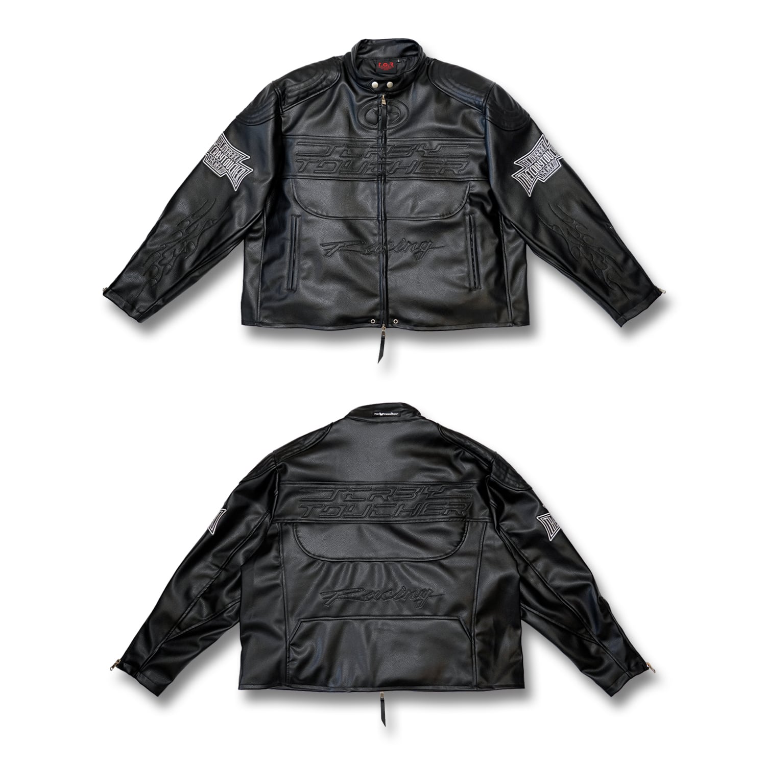 T.C.R UNITY MOTO JACKET - BLACK