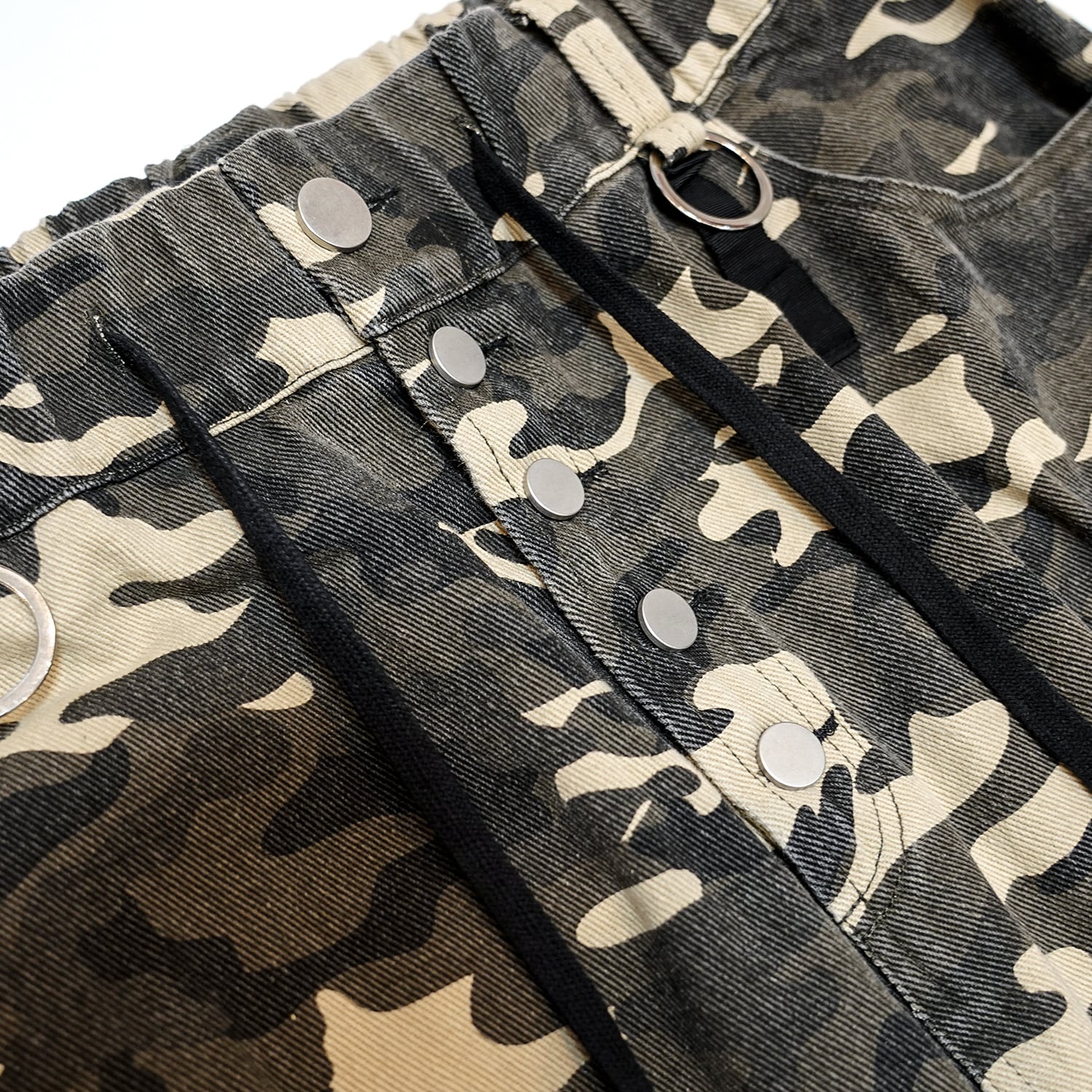 T.C.R NUOVA VISIONE BAGGY CARGO PANTS - CAMO