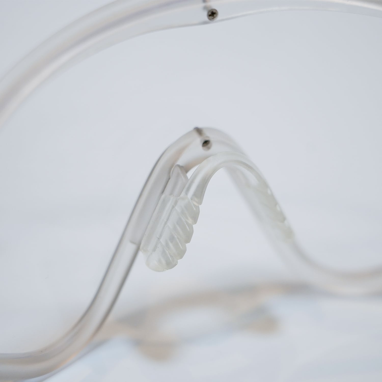 T.C.R OVERSIZED SHIELD SUNGLASS - EXCLUSIVE - CLEAR