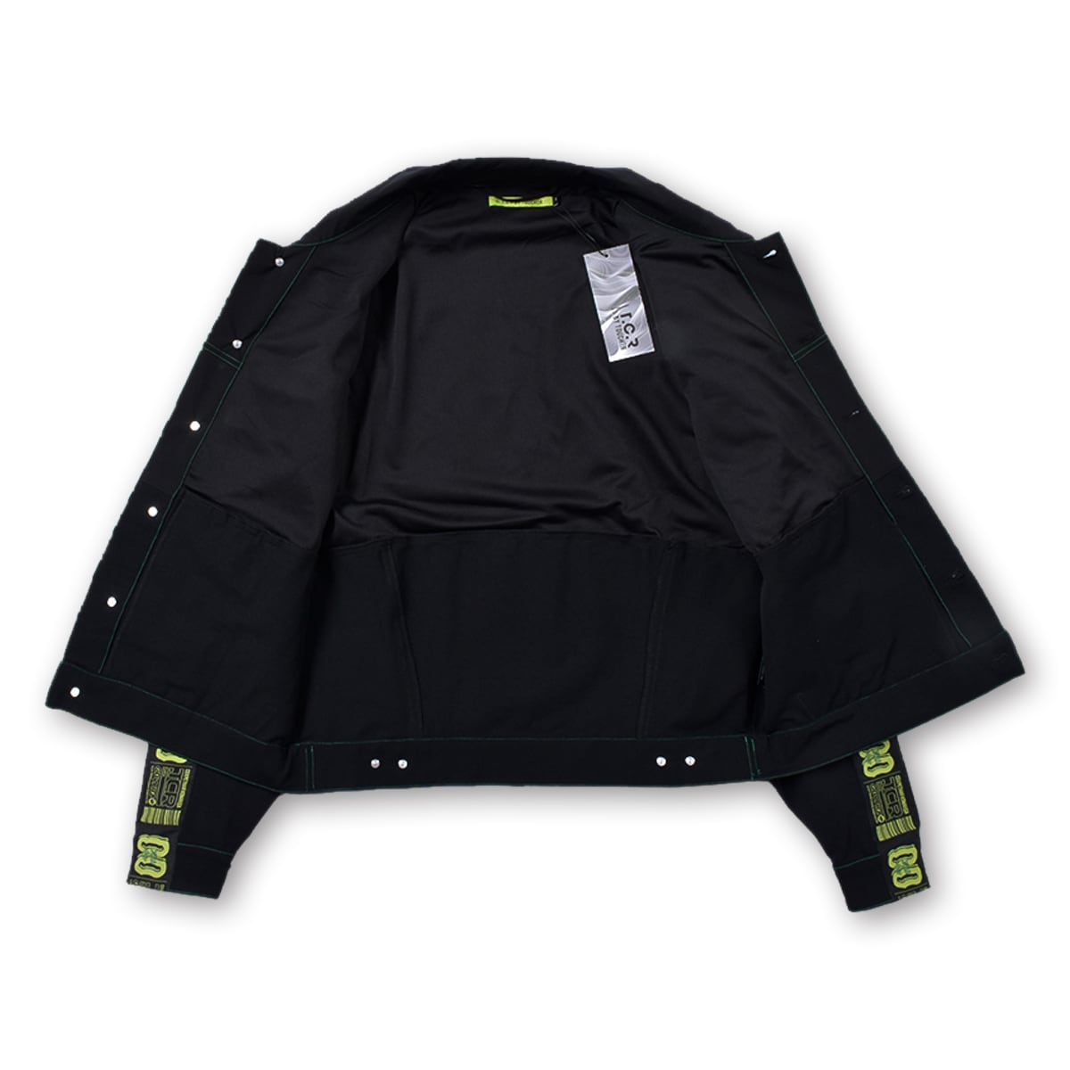 T.C.R EQUIPMENT TRUCKER JACKET V2 - BLACK