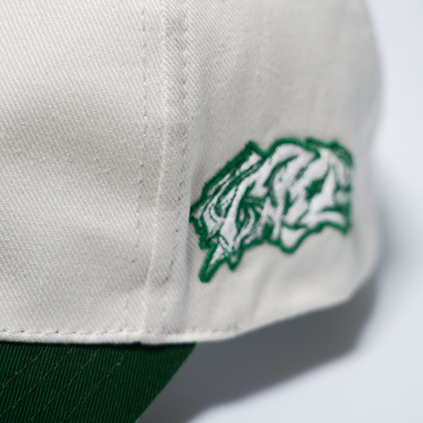 T.C.R LIGHTNING LOGO 6PANEL LOW CAP - GREEN