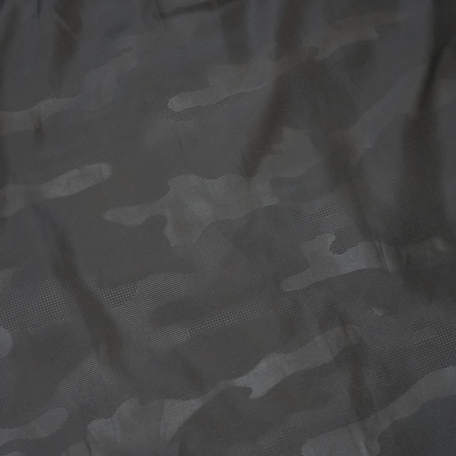 T.C.R WASHED FAUX LEATHER FLAME TRACKER JACKET - GRAY / BLACK