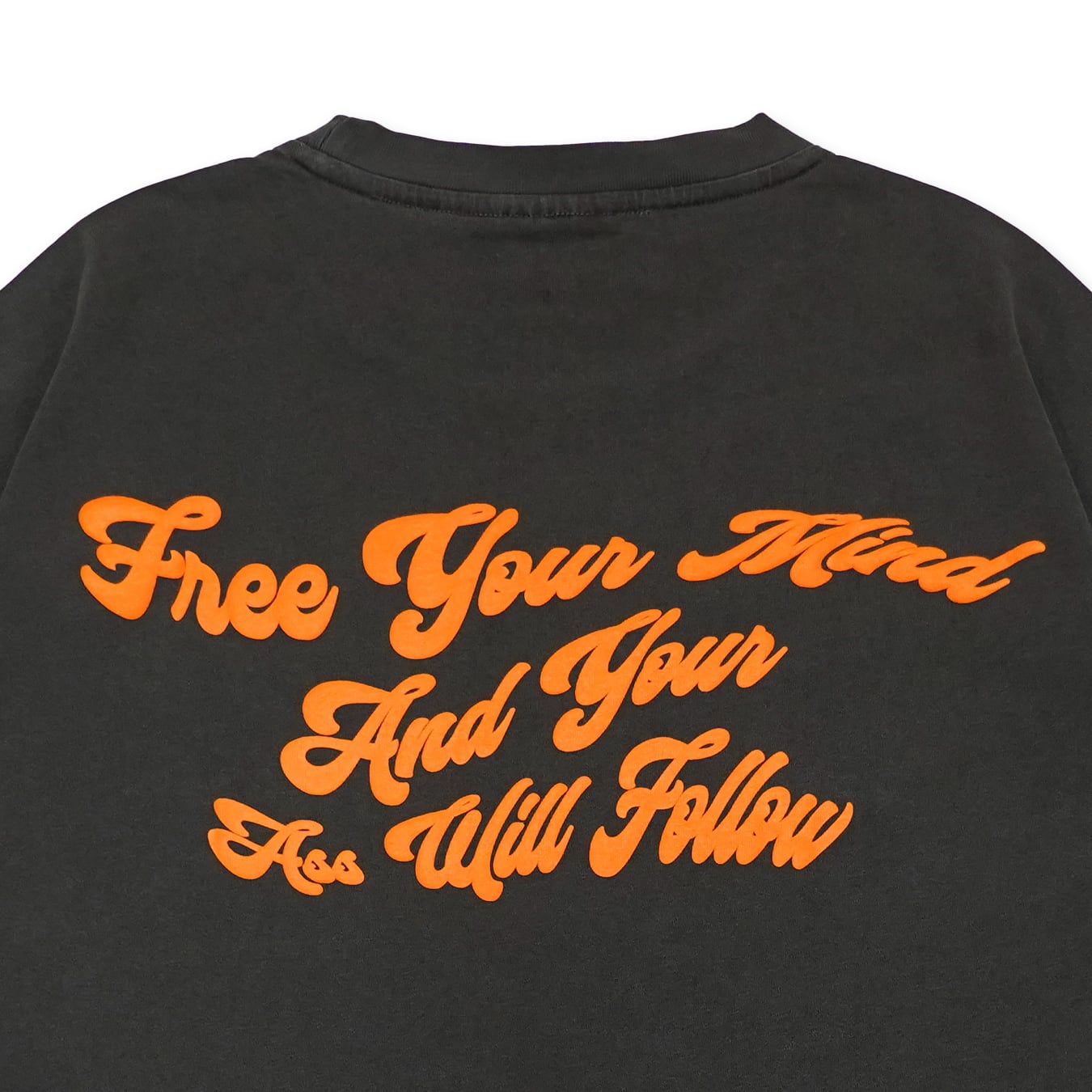 T.C.R LIGHTNING JESUS WASHED S/S TEE - DARK GRAY