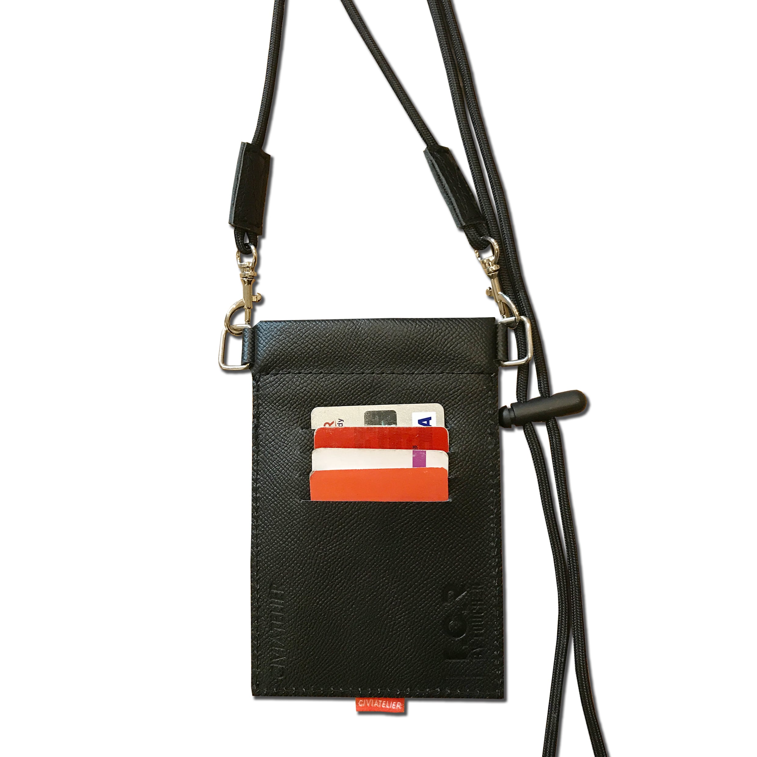 Civiatelier × T.C.R BY TOUCHER - Vintage jersey Remake Limited Neck Wallet