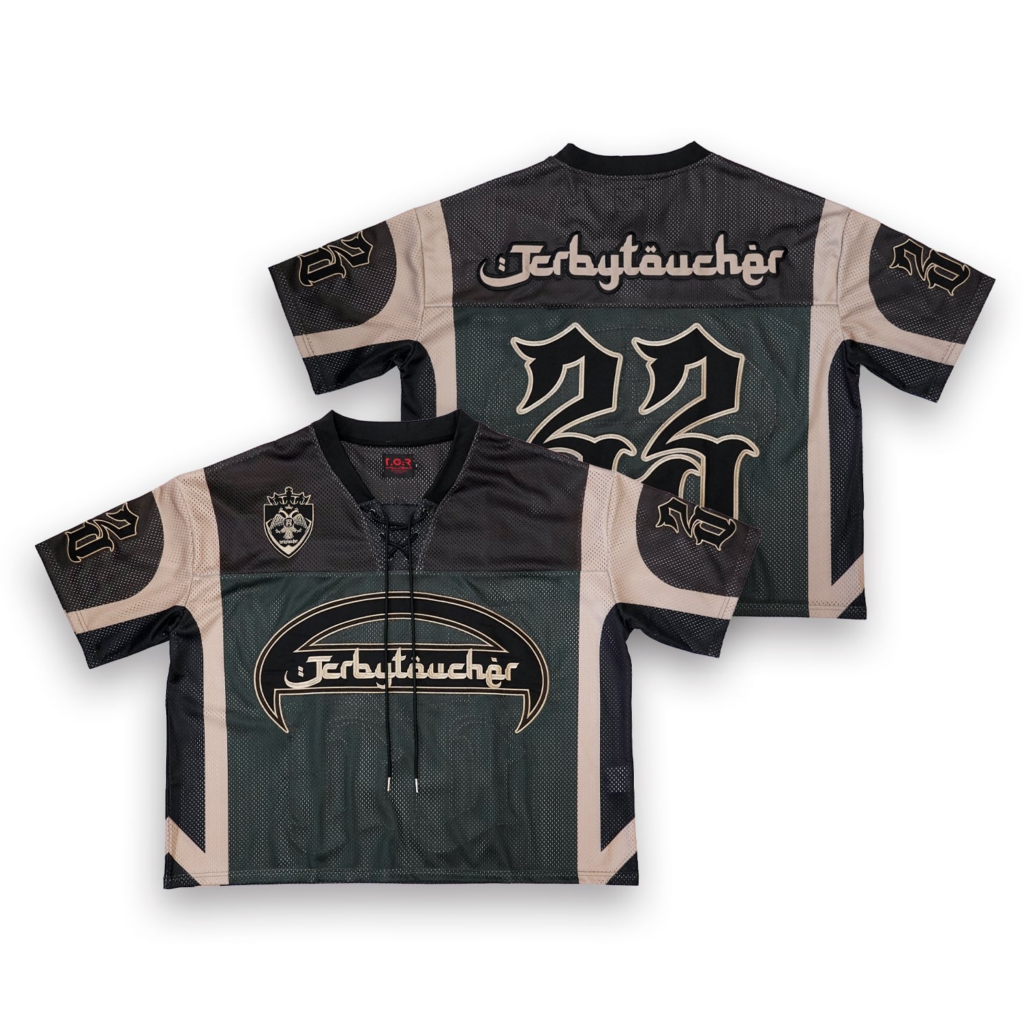 T.C.R MITTERNACHT MESH GAME JERSEY - GREEN