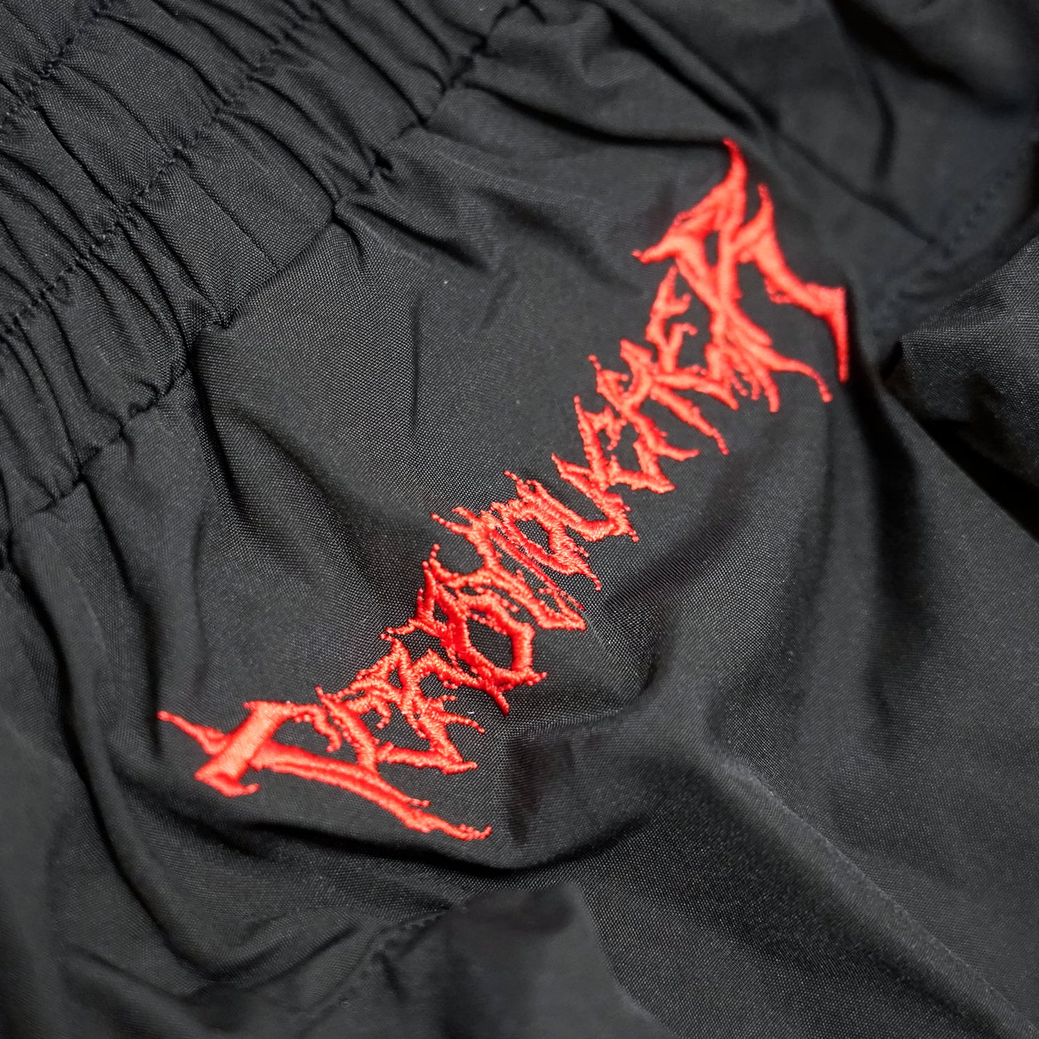 T.C.R RELAPSE MULTI POCKET SAROUEL CARGO SHORTS - BLACK