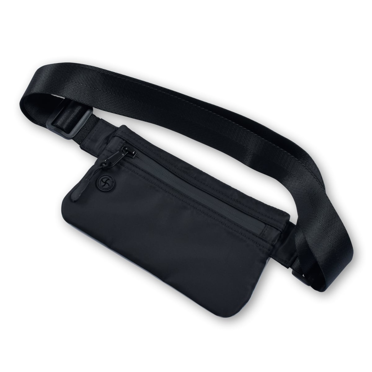 PVC MINI SHOULDER BAG - BLACK