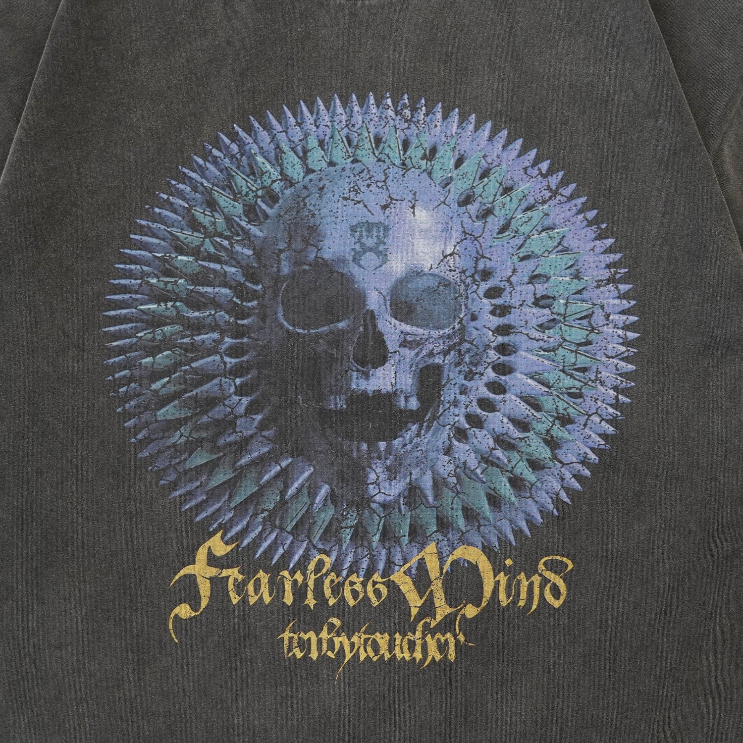 T.C.R FEARLESS MIND LAYERED L/S TEE - GRAY