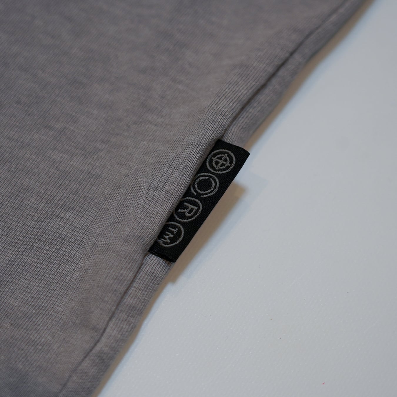T.C.R LIGHTNING MARIA WASHED S/S TEE - ASH GRAY
