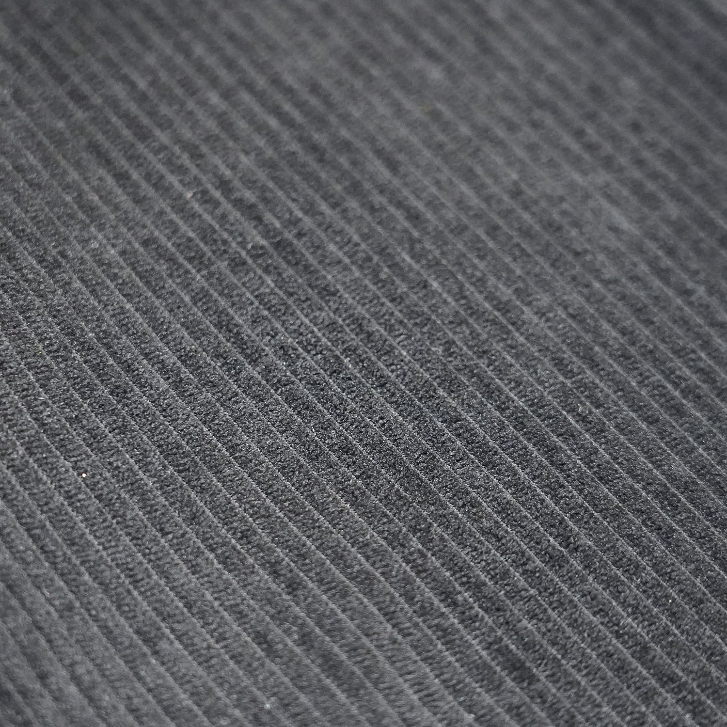 T.C.R CORDUROY WIDE EASY PANTS - BLACK
