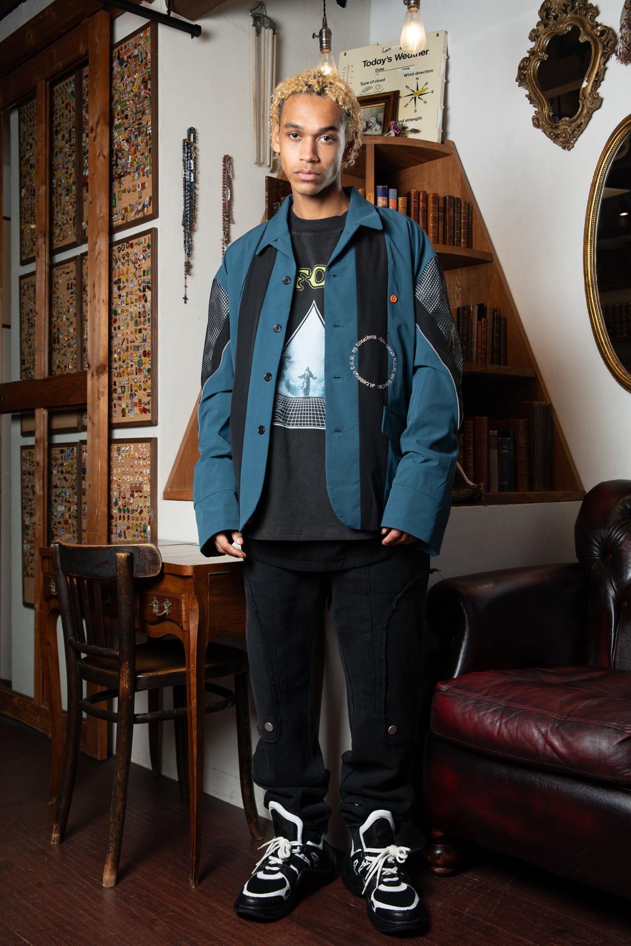 T.C.R EQUIPMENT TAILORED JACKET V2 - BLUE GREEN