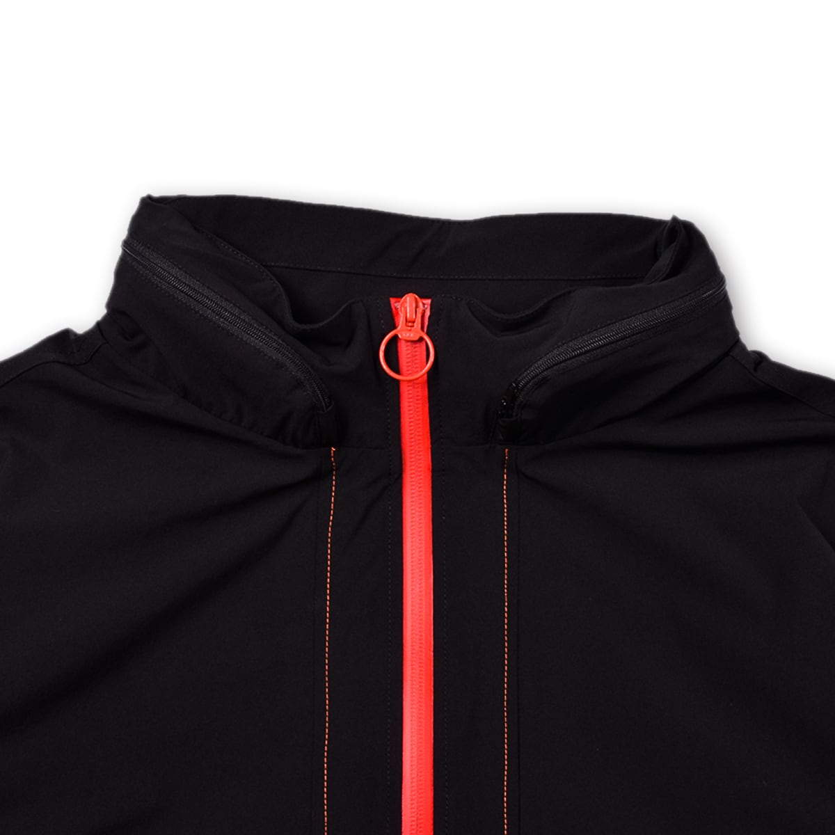 T.C.R TRICLIMATE 2WAY SHELL ANORAK V2 - BLACK/RED