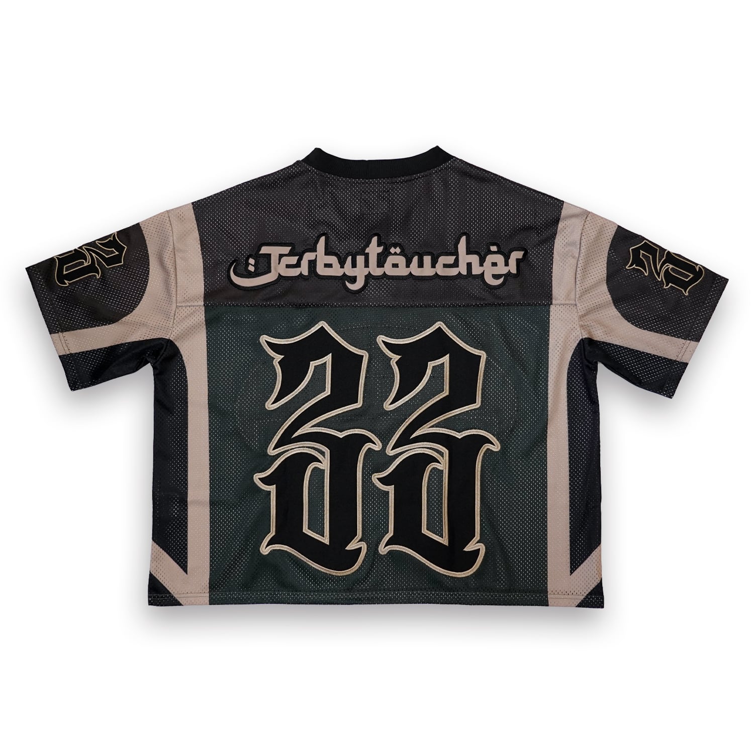 T.C.R MITTERNACHT MESH GAME JERSEY - GREEN