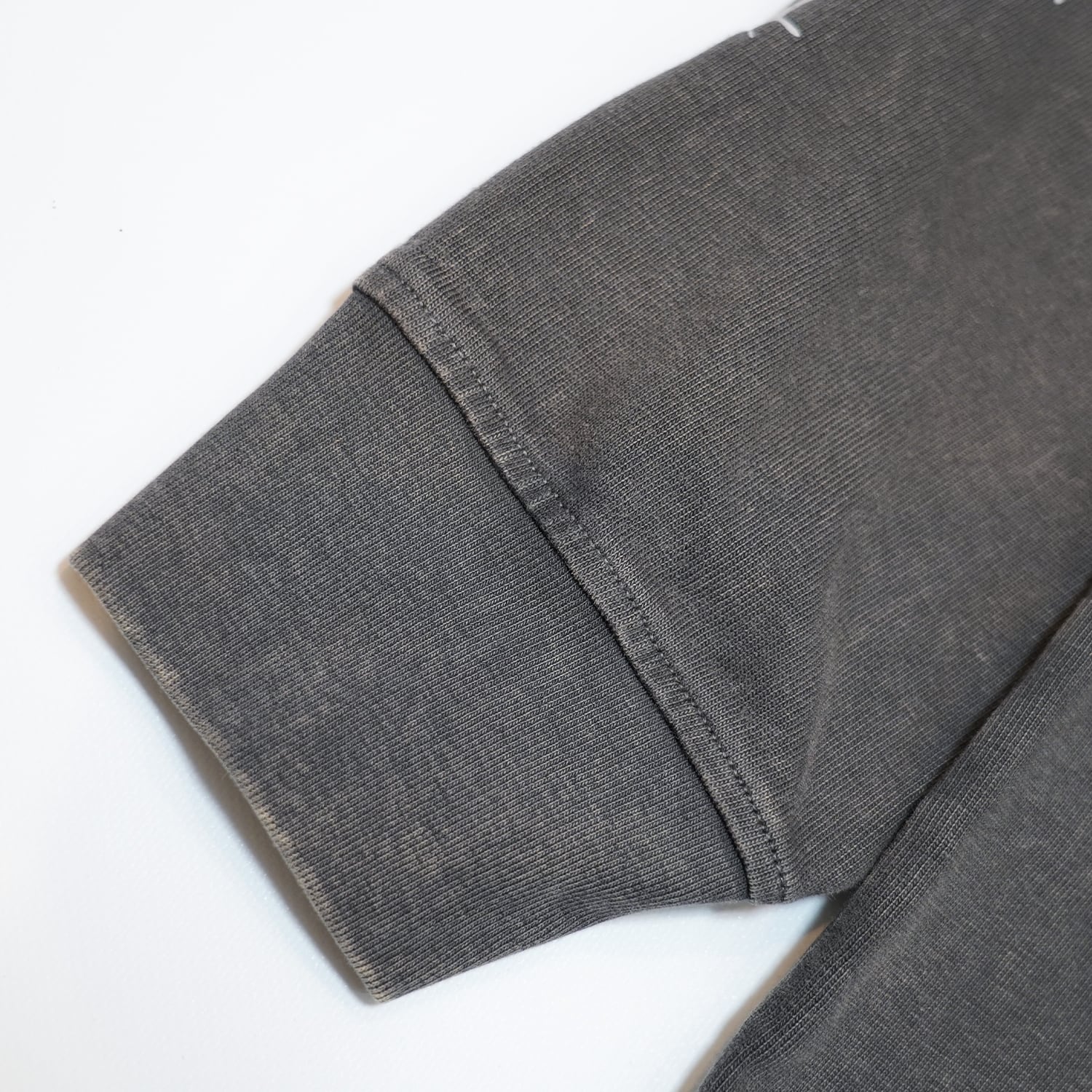 T.C.R JESUS CROSS L/S TEE - OLD GRAY