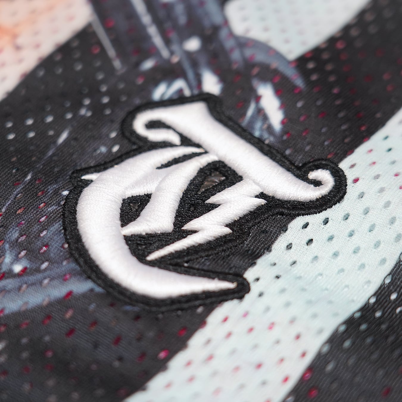 T.C.R CHAIN REACTION ALLOVER S/S MESH SHIRTS