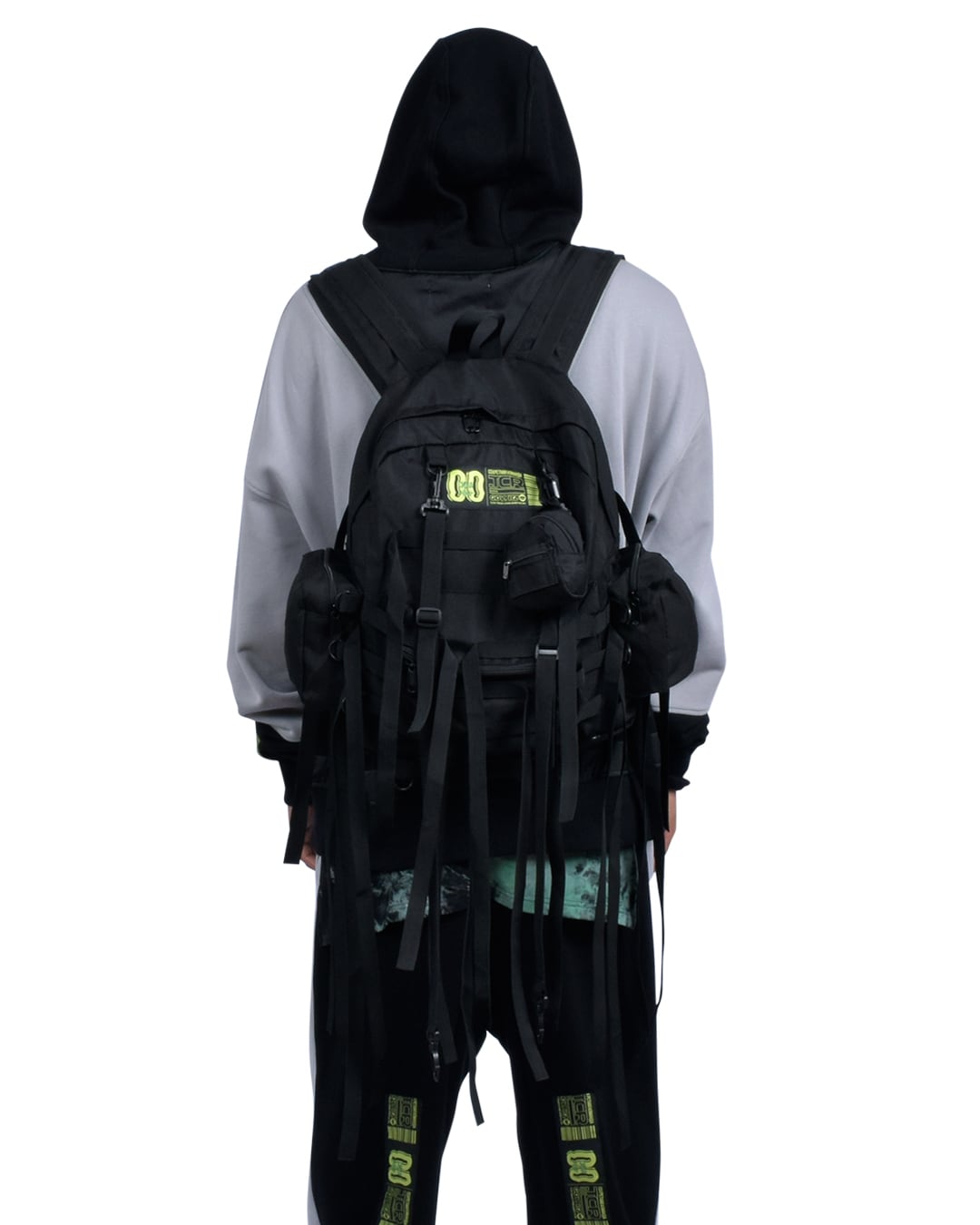 EQUIPMENT MULUTI STRAP BACKPACK - BLACK