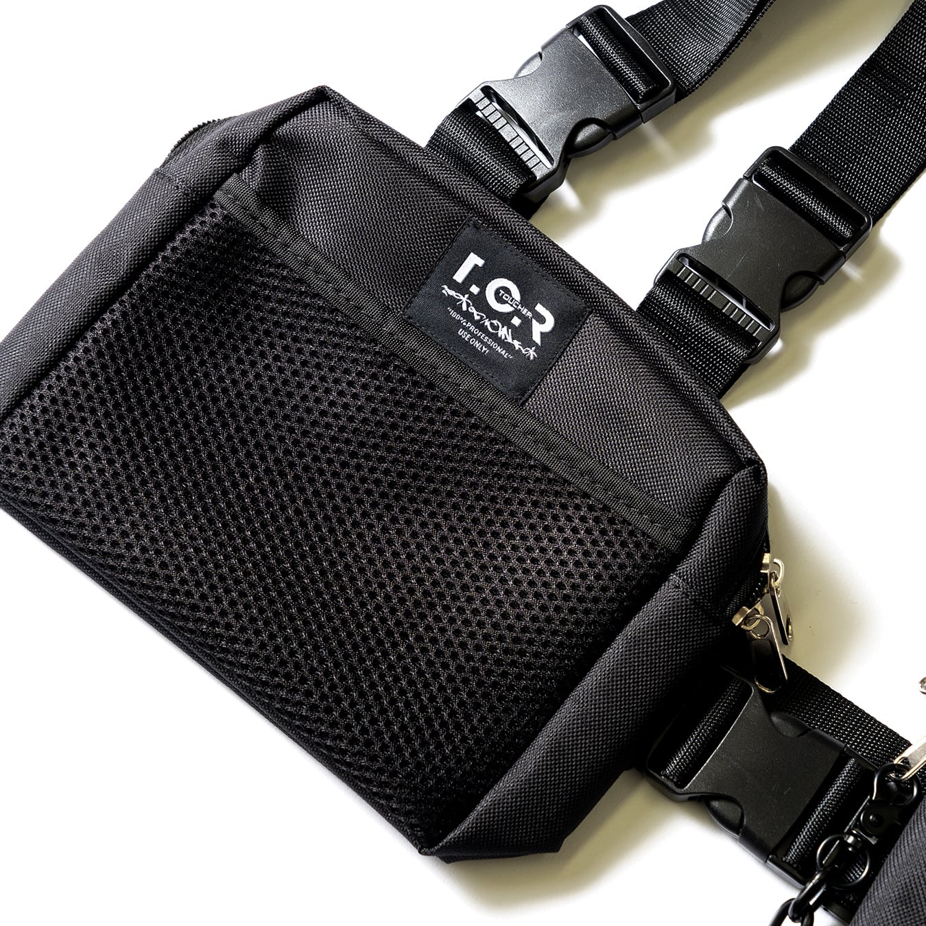 TCR-TEX TACTICAL VEST BAG - BLACK