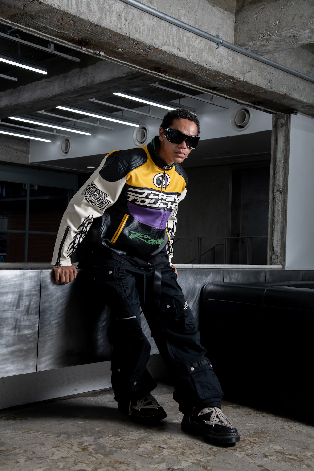 T.C.R UNITY MOTO JACKET - MULTI
