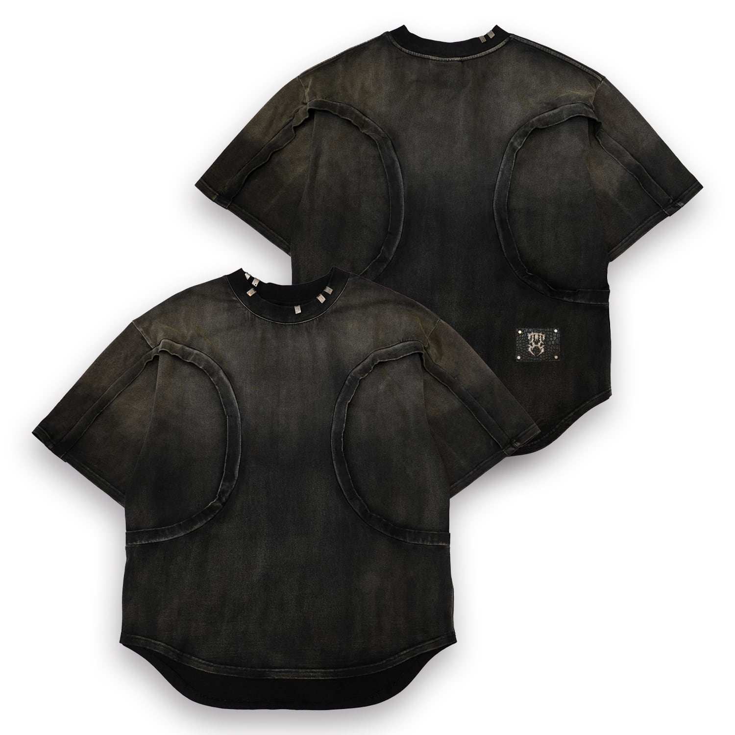 T.C.R ACID CIRCLE S/S TEE - BLACK