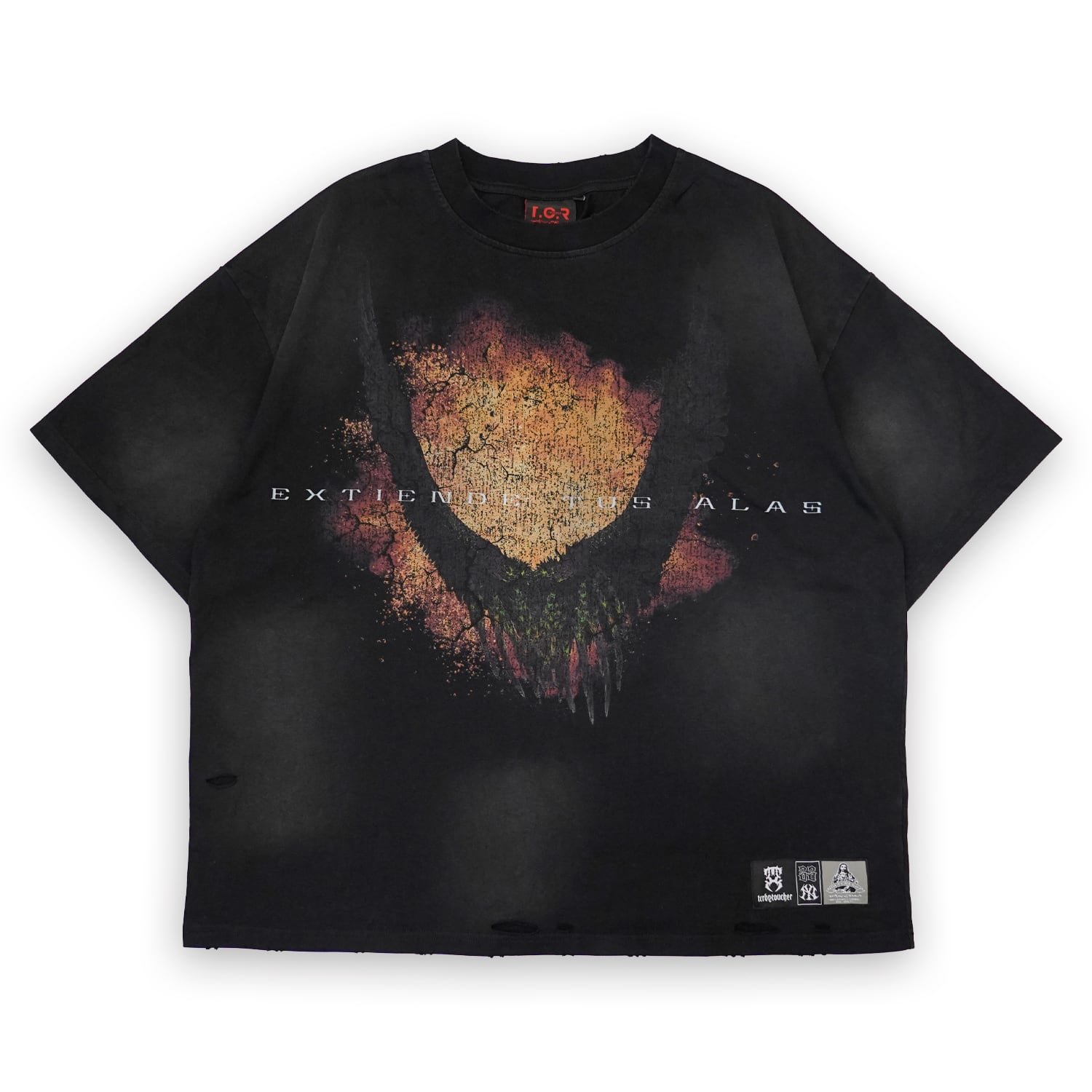 T.C.R SPREAD YOUR WINGS S/S TEE - BLACK