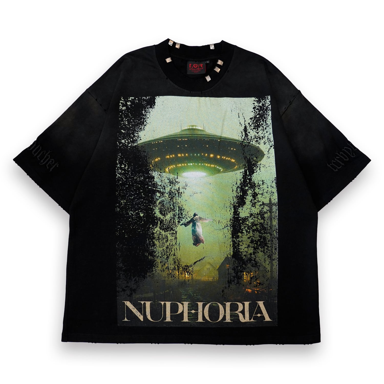 T.C.R NUPHORIA S/S TEE - BLACK