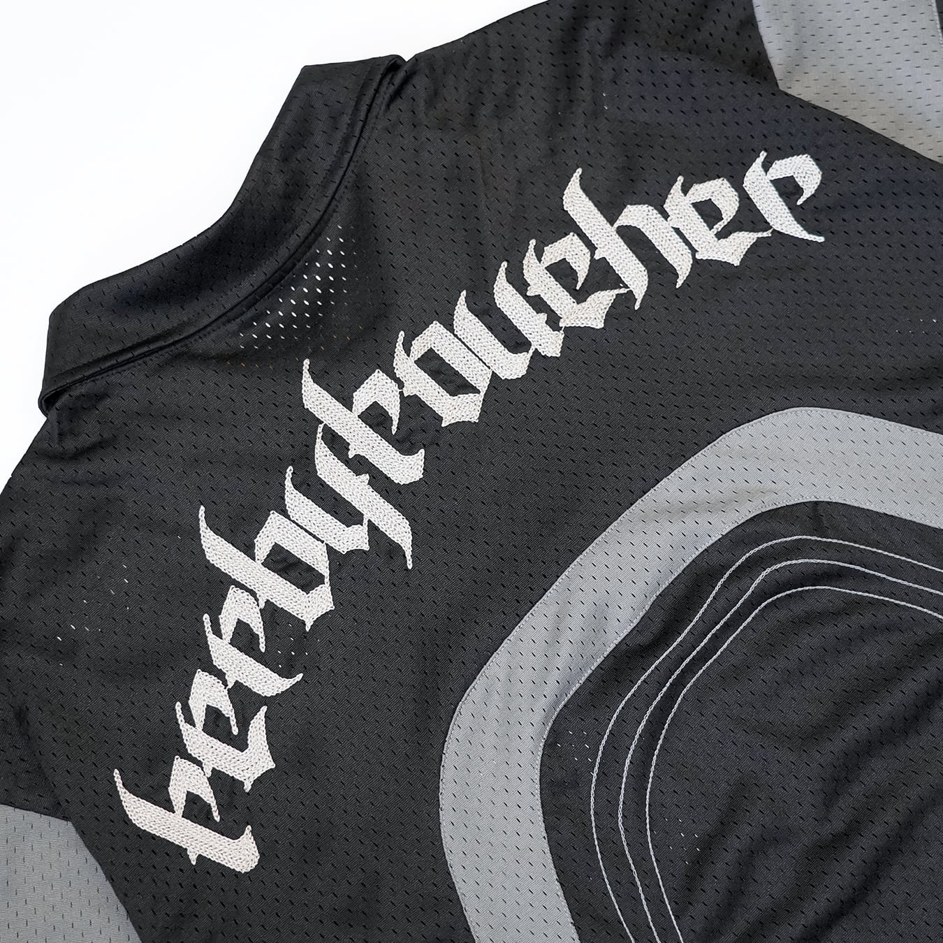 T.C.R CNTRL MESH SHIRTS - BLACK
