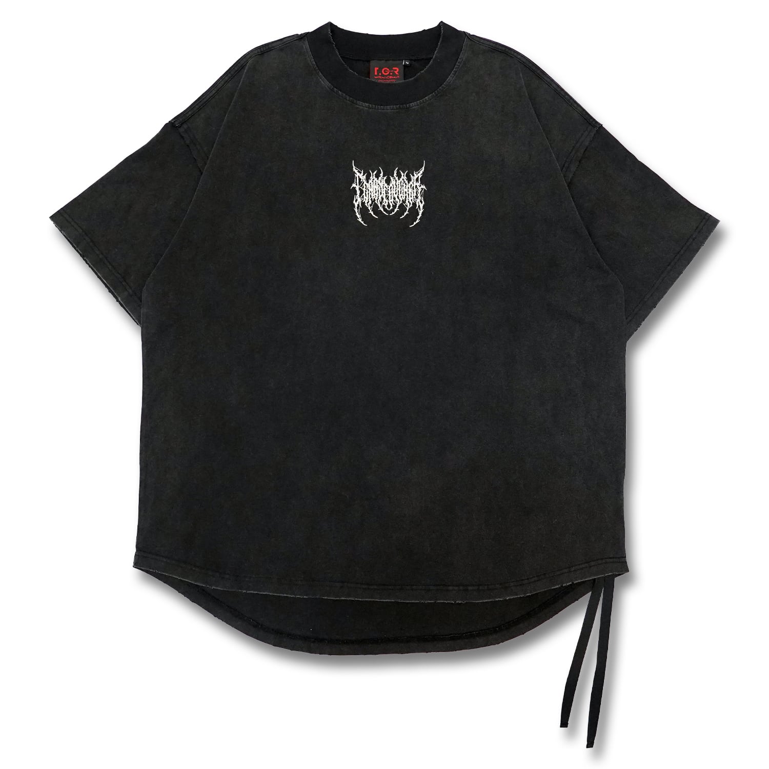 T.C.R WEEKEND HERO WASHED S/S TEE - BLACK