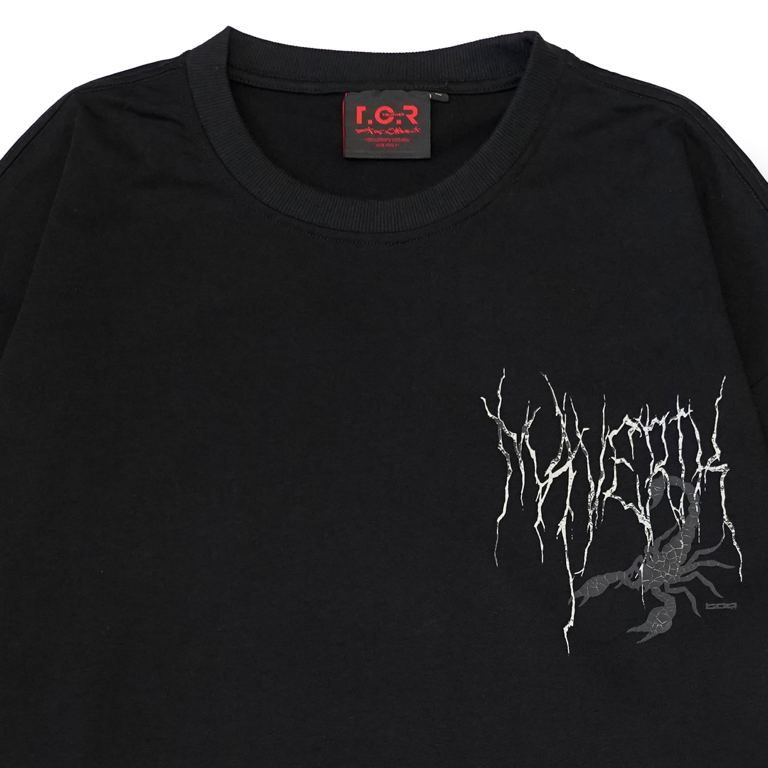 T.C.R MAVERIK LAYERD L/S TEE - BLACK