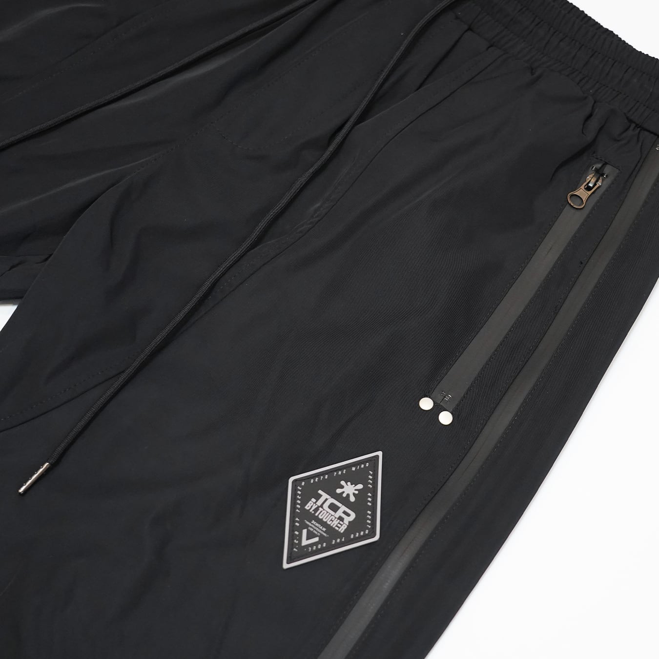 T.C.R TECH SHELL PANTS - BLACK