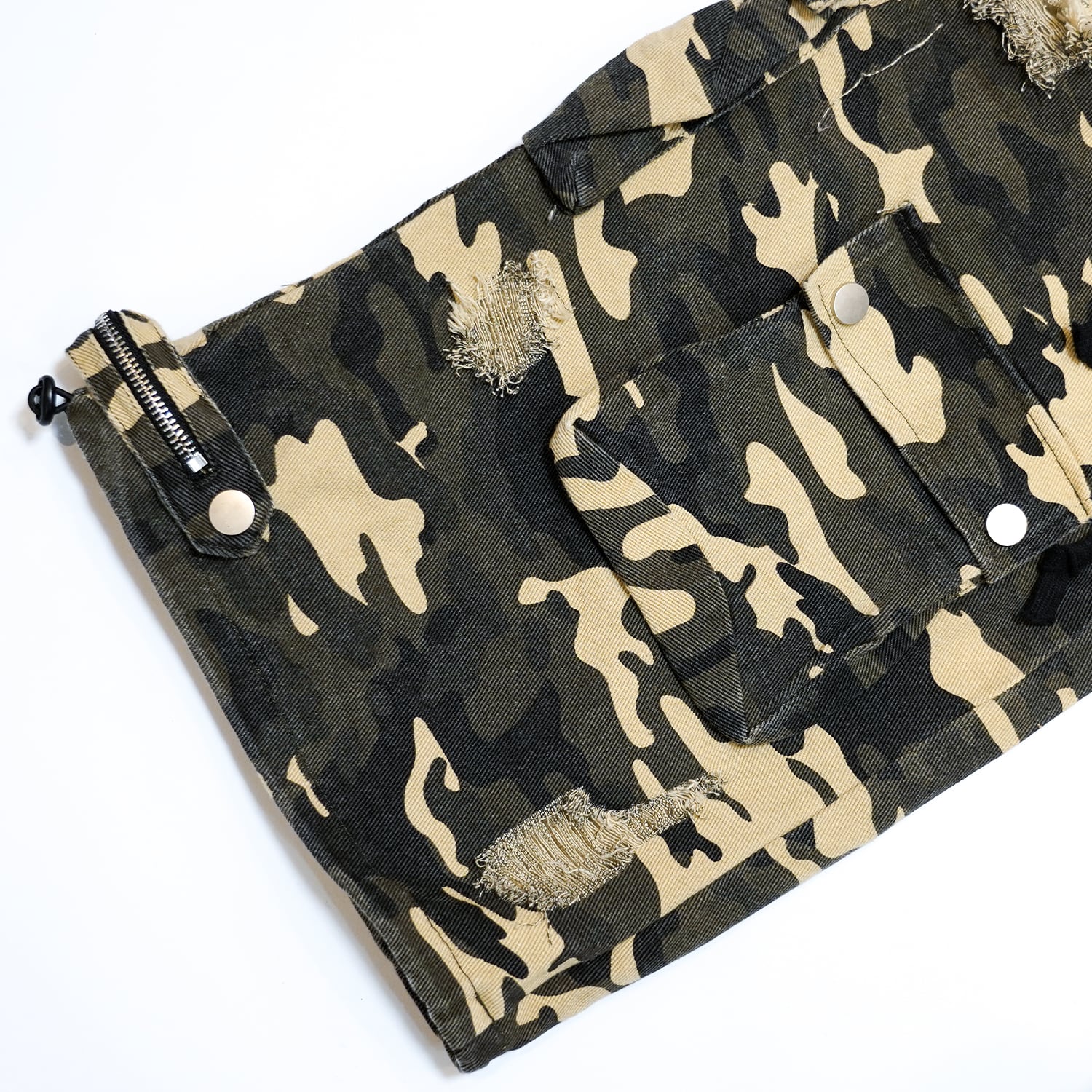 T.C.R NUOVA VISIONE BAGGY CARGO PANTS - CAMO