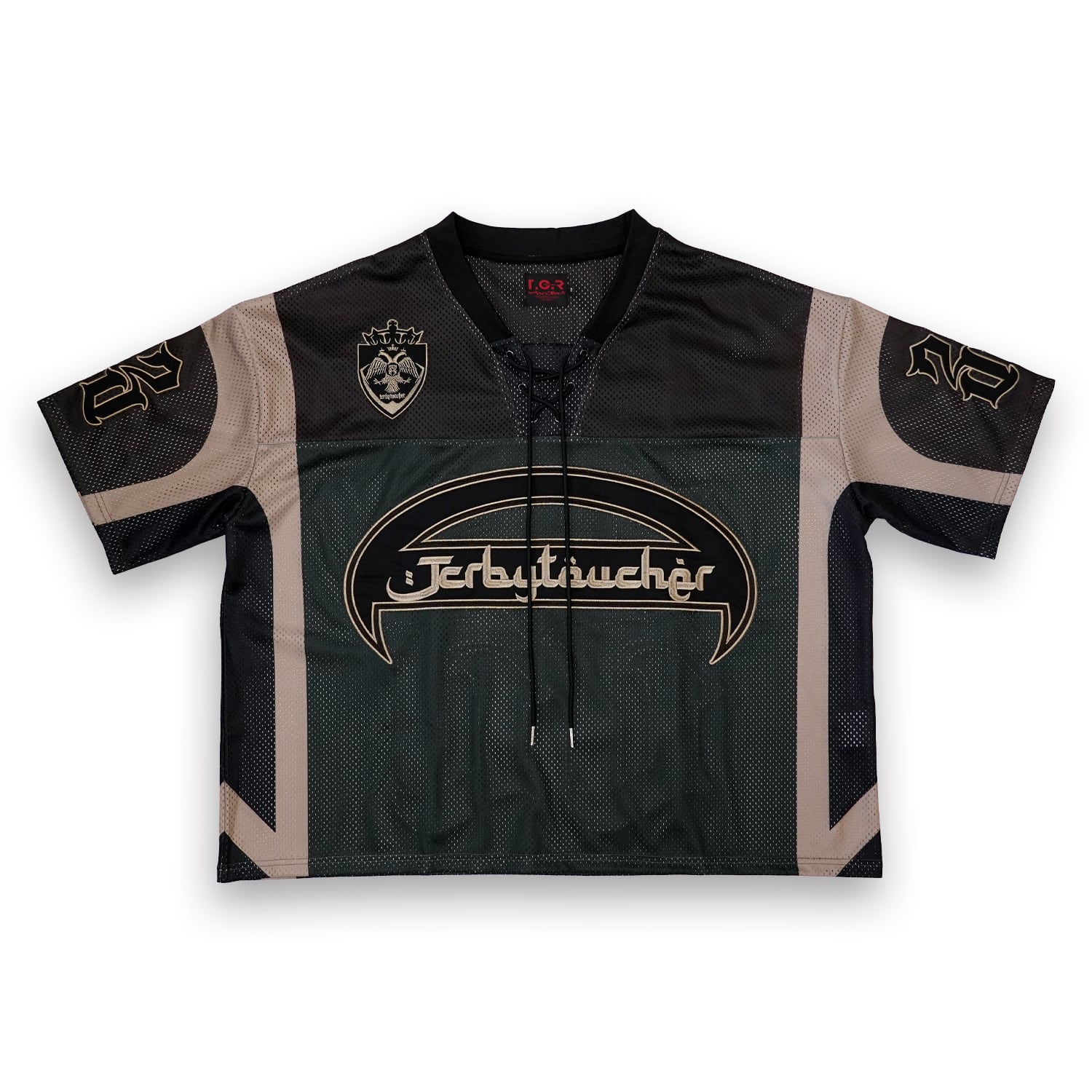 T.C.R MITTERNACHT MESH GAME JERSEY - GREEN