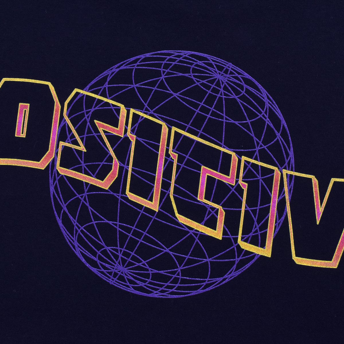 POSITIVA OVERSIZED S/S TEE - BLACK/GREEN
