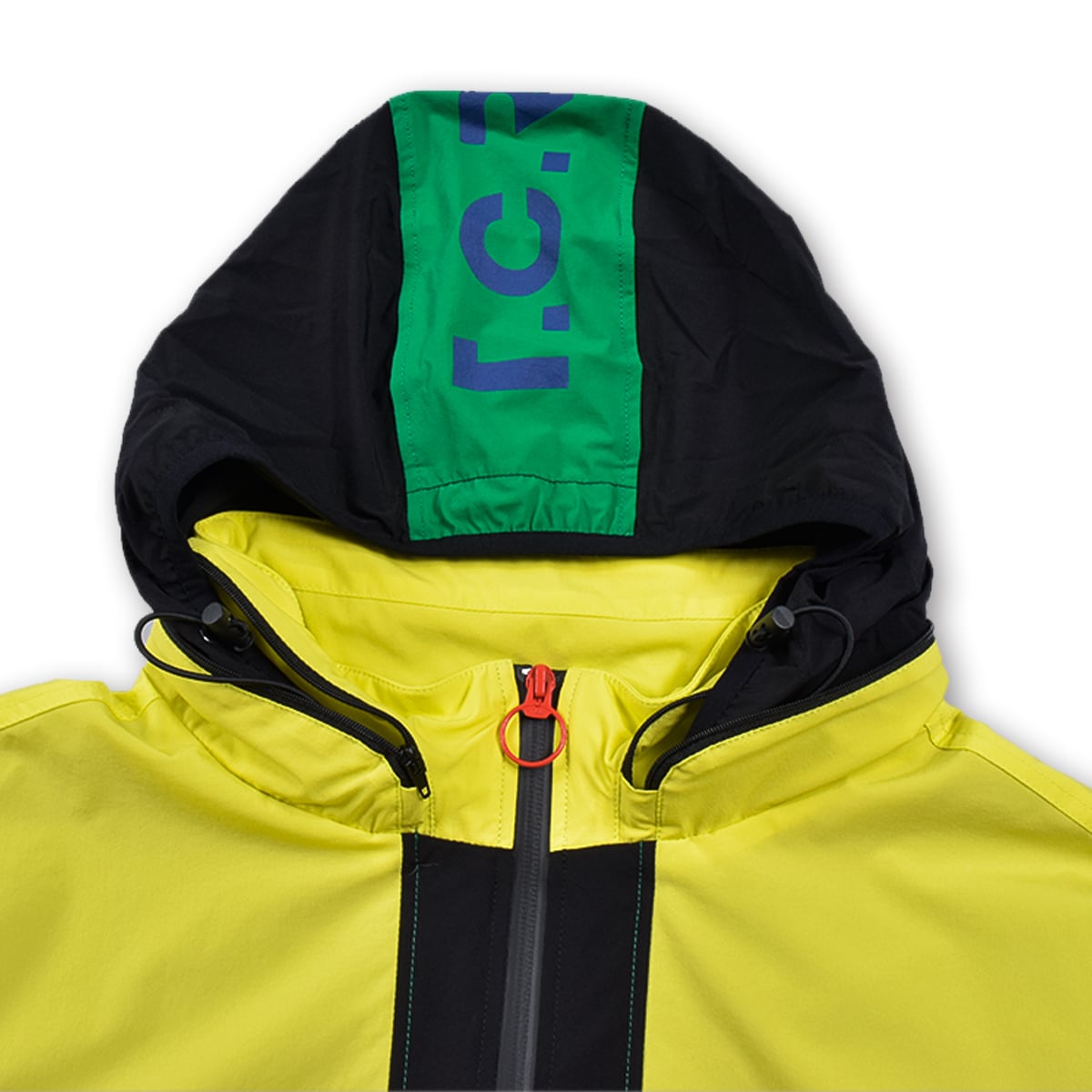 T.C.R TRICLIMATE 2WAY SHELL ANORAK V2 - YELLOW/BLACK