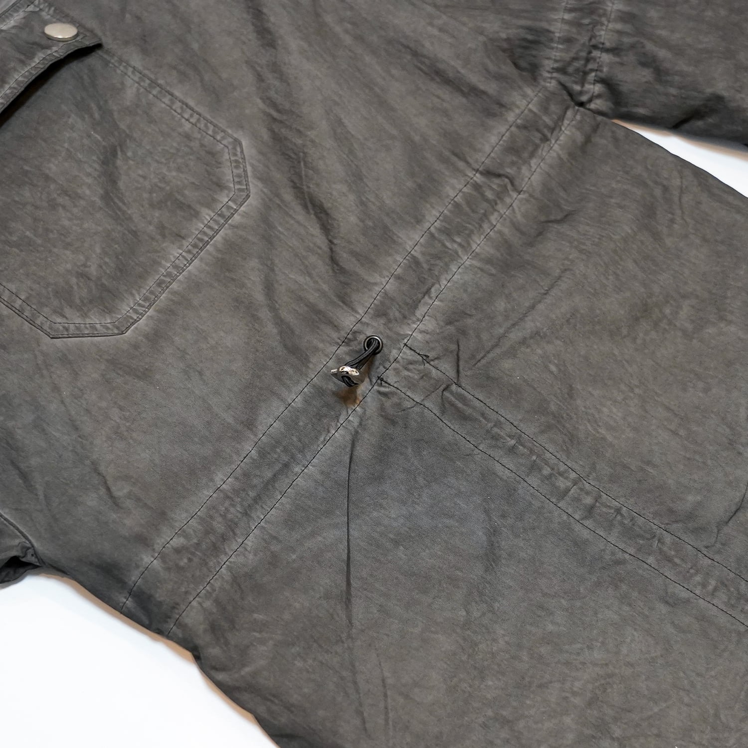 T.C.R TRANSFORM LAYERD BAGGY PANTS - BLACK