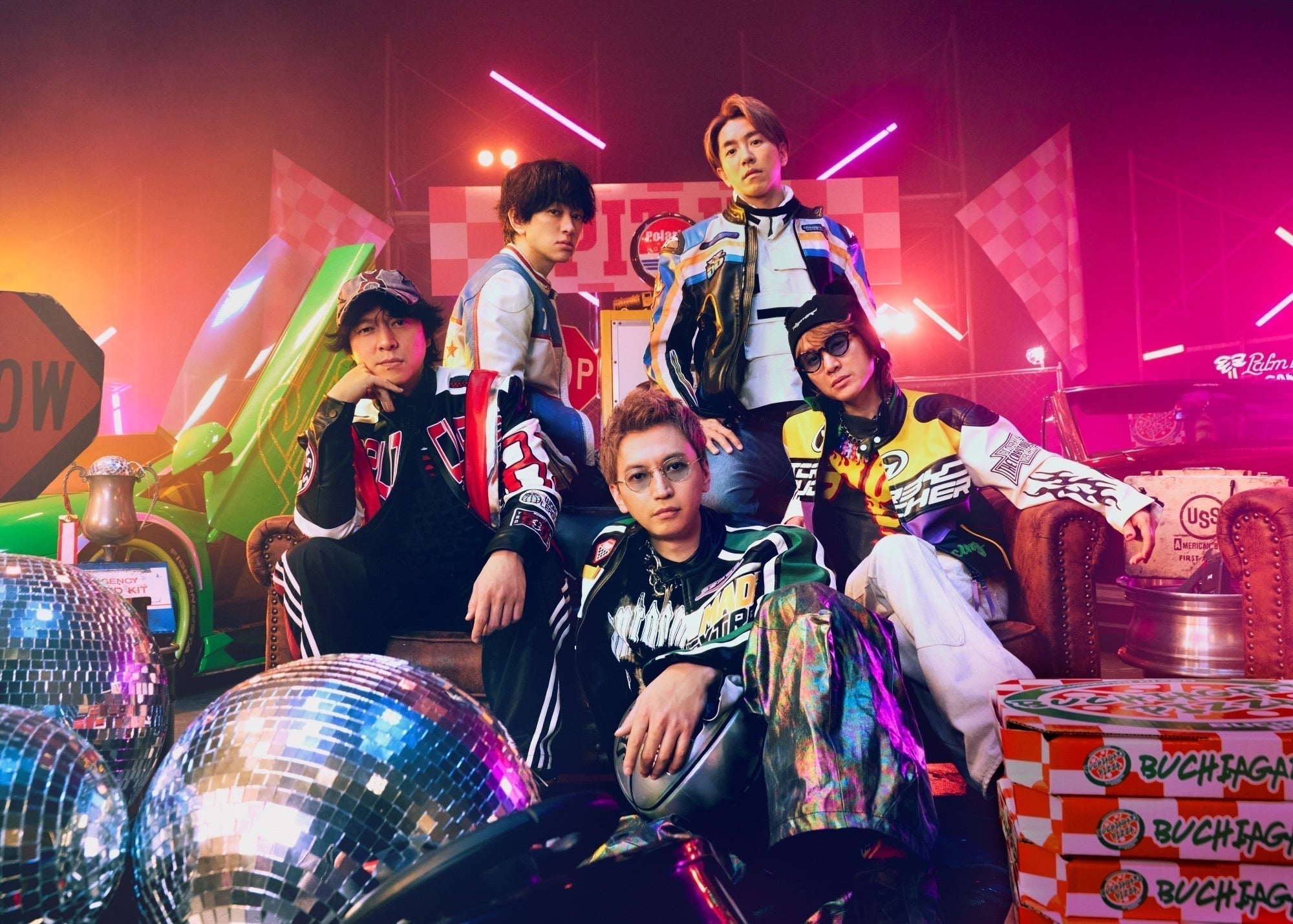 SHOTA YASUDA OF SUPER EIGHT WEARS T.C.R UNITY MOTO JACKET — MULTI IN “ブチ★I GOT IT” OFFICIAL MUSIC VIDEO