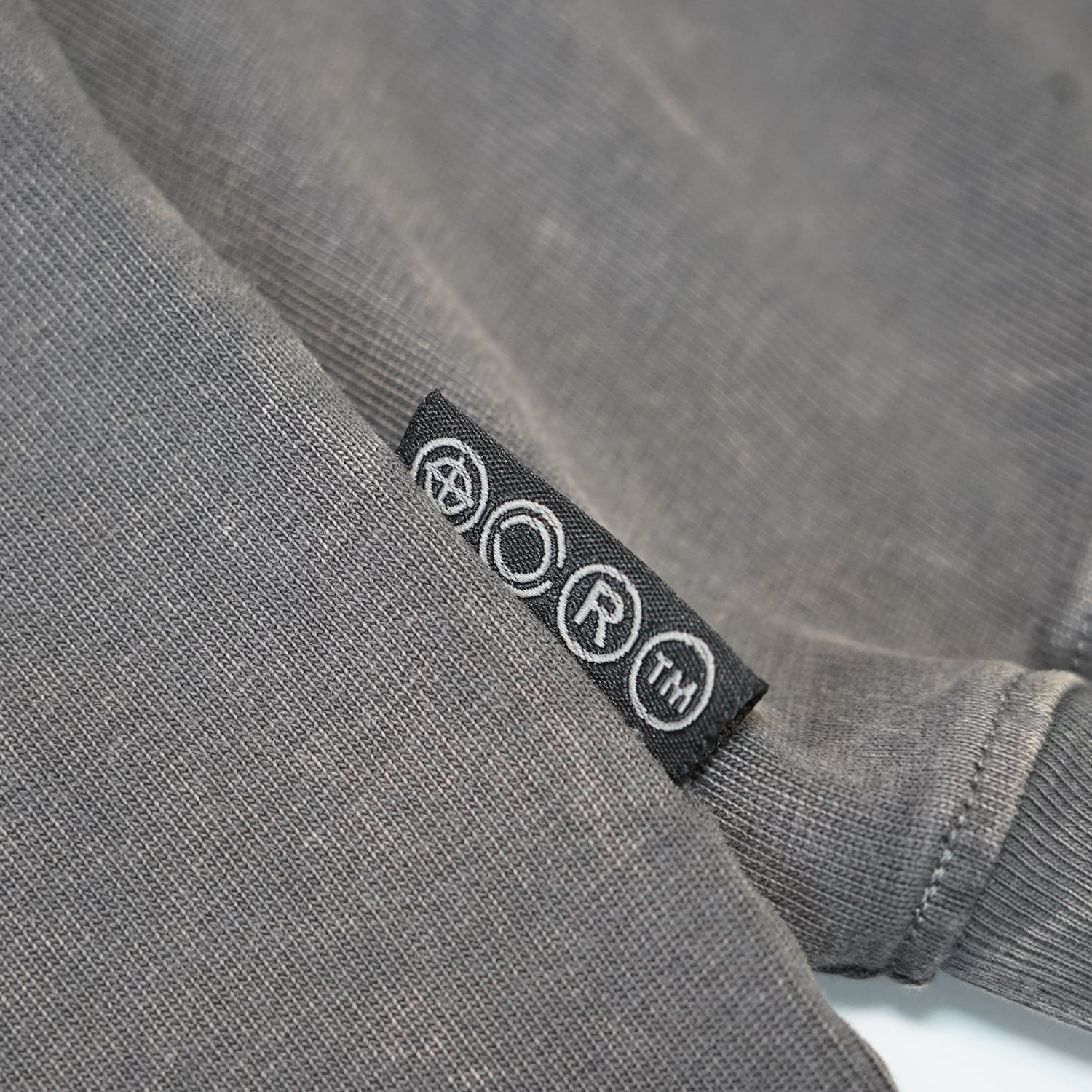 T.C.R JESUS CROSS L/S TEE - OLD GRAY