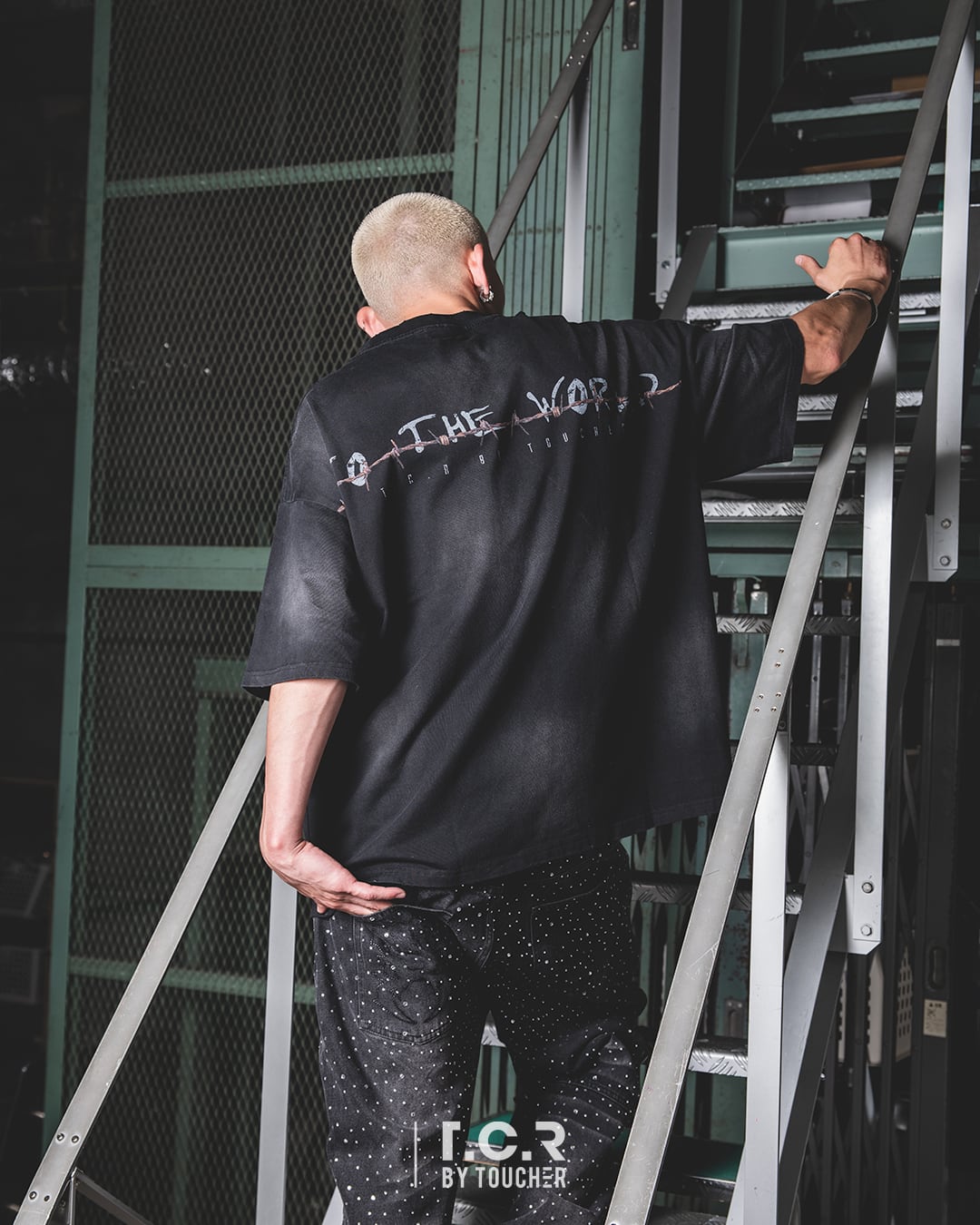 T.C.R SPREAD YOUR WINGS S/S TEE - BLACK