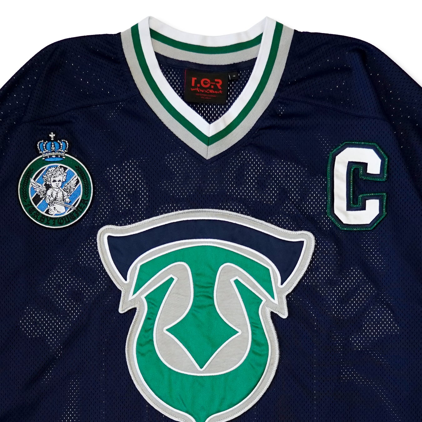 T.C.R NADIE ME PUEDE PARAR HOCKEY MESH SHIRTS - NAVY