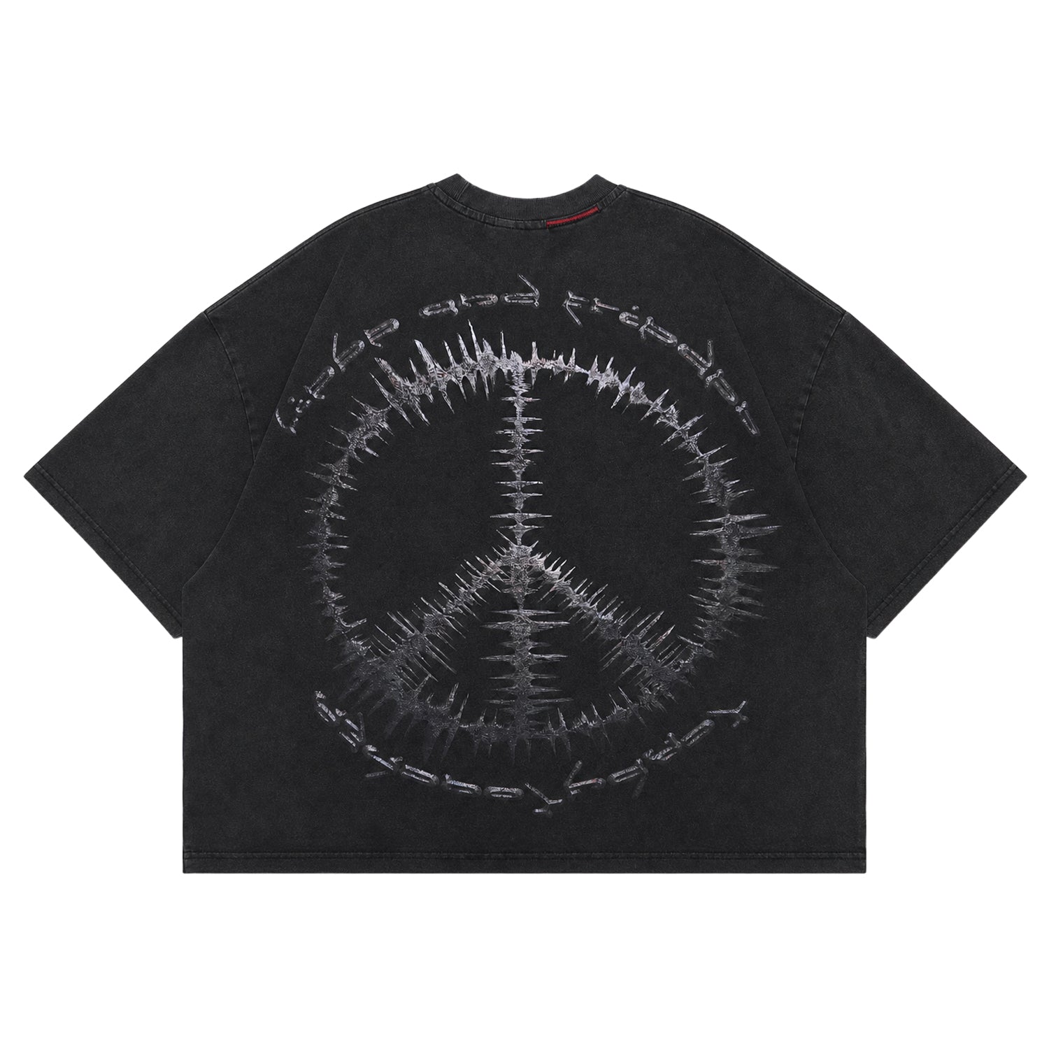 T.C.R WAVE CORE TEE - BLACK